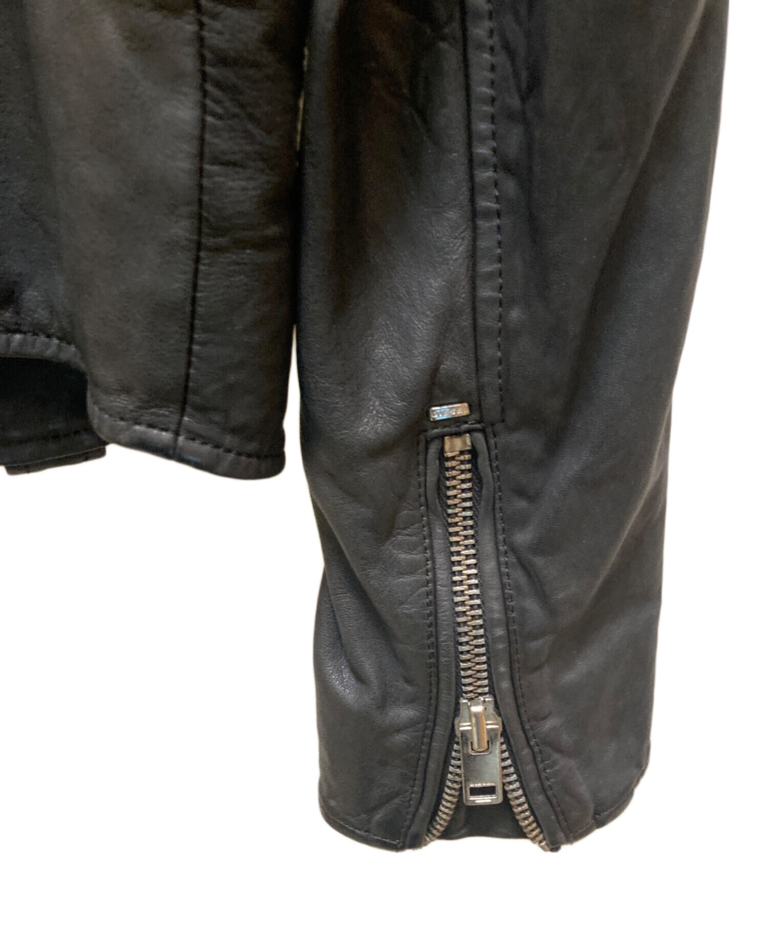 中古・古着通販】DIESEL (ディーゼル) L-WILL レザーダブルライダース