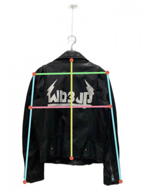 中古・古着通販】DIESEL (ディーゼル) L-WILL レザーダブルライダース