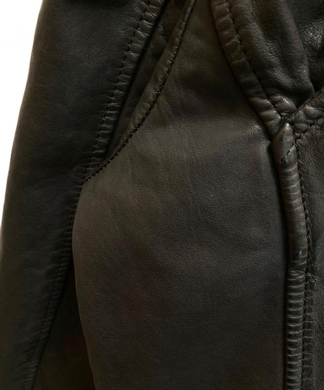 中古・古着通販】DIESEL (ディーゼル) L-WILL レザーダブルライダース