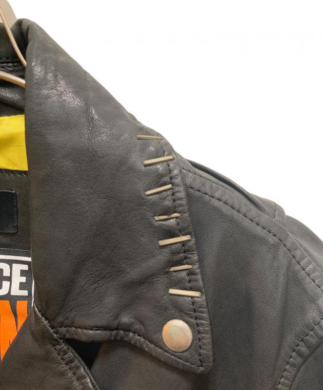 中古・古着通販】DIESEL (ディーゼル) L-WILL レザーダブルライダース