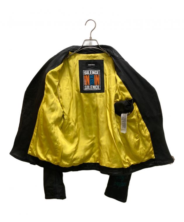 中古・古着通販】DIESEL (ディーゼル) L-WILL レザーダブルライダース