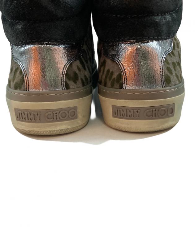 中古・古着通販】JIMMY CHOO (ジミーチュウ) レオパードハイカット