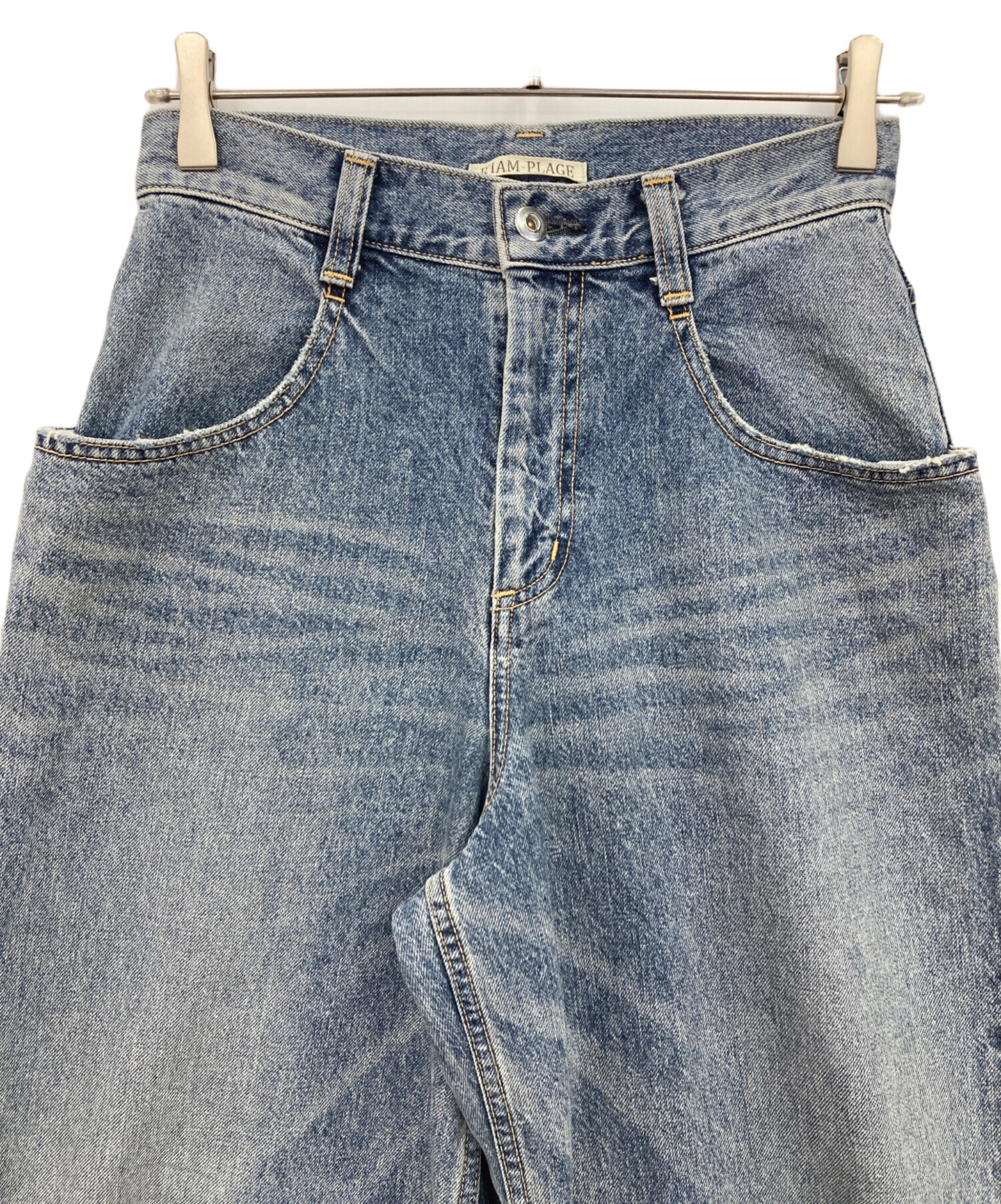 中古・古着通販】R'IAM-Plage (リアムプラージュ) ワイドデニムパンツ