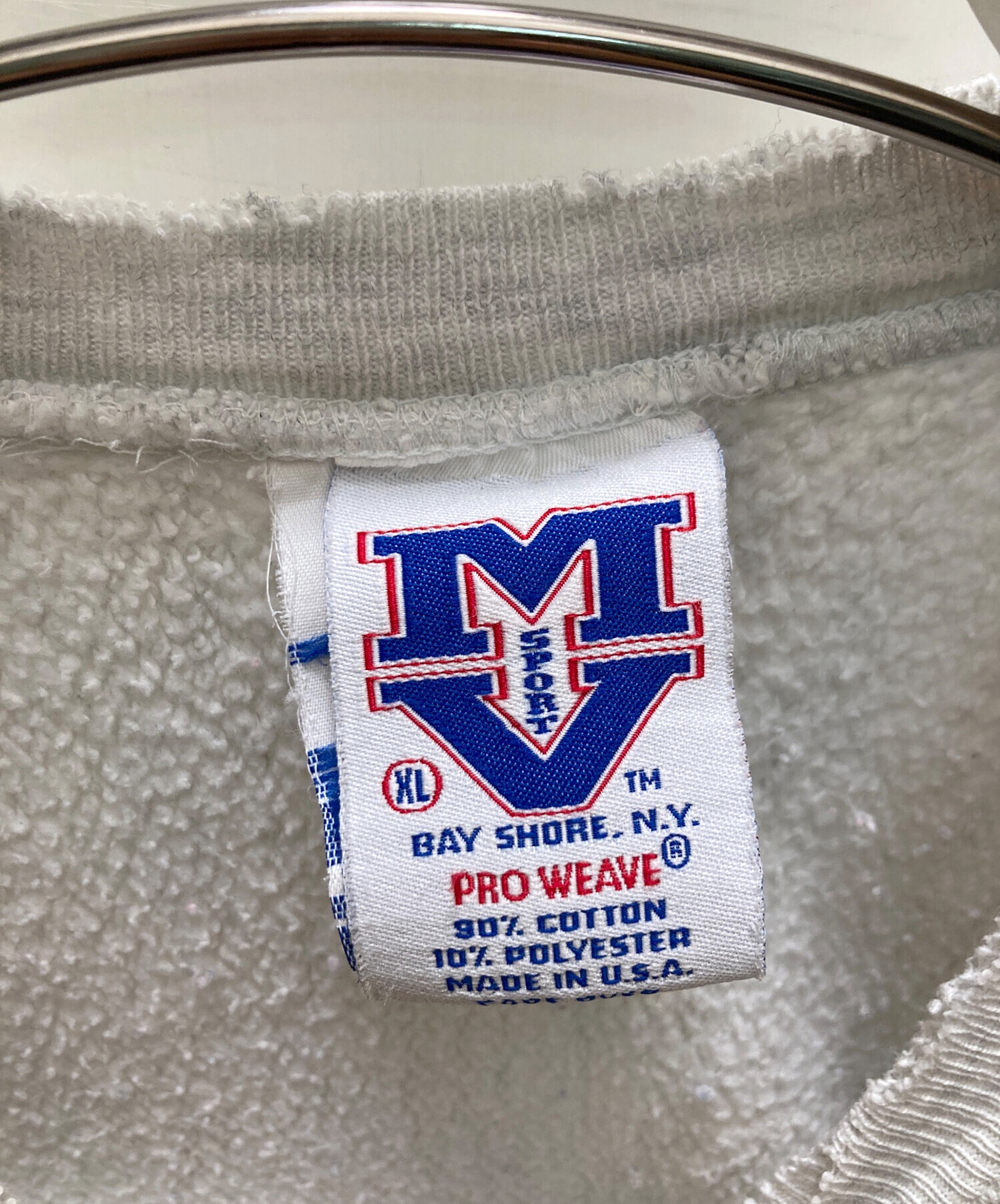 中古・古着通販】MV SPORT (エムブイスポーツ) 90sプリントスウエット