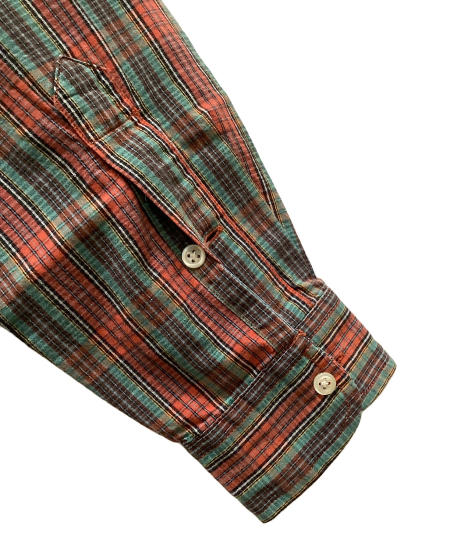 【未使用級✨】RRL チェック　長袖シャツ　Mサイズ 中古・古着通販】POLO RALPH LAUREN (ポロ・ラルフローレン) チェック