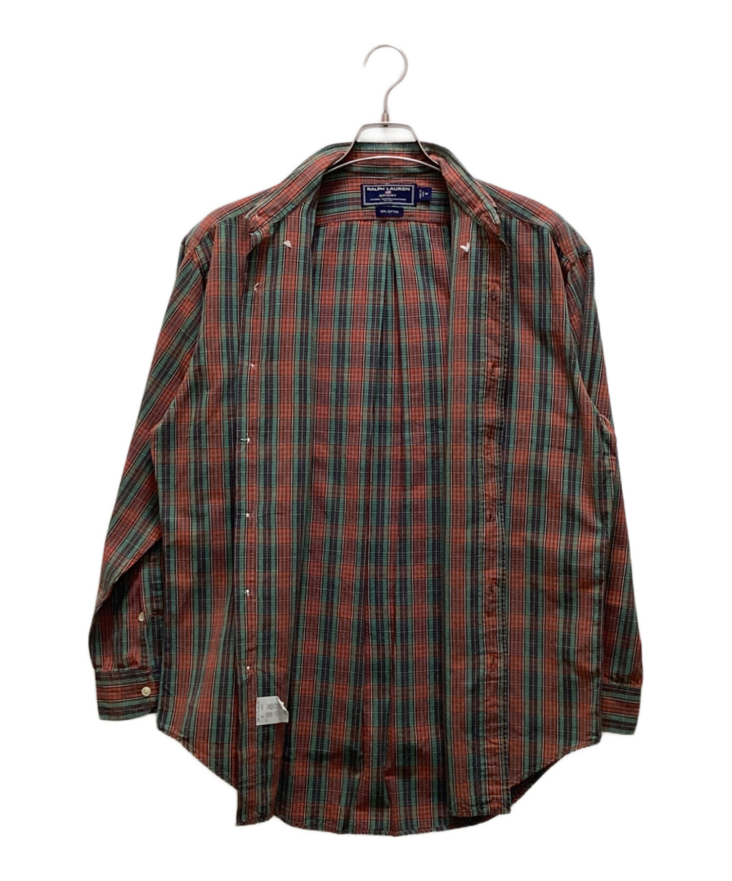 【未使用級✨】RRL チェック　長袖シャツ　Mサイズ 中古・古着通販】POLO RALPH LAUREN (ポロ・ラルフローレン) チェック