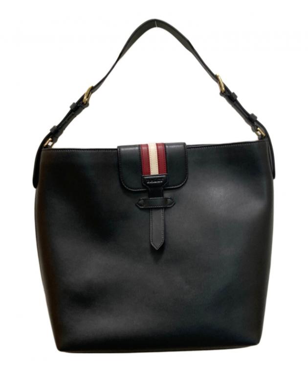 中古・古着通販】BALLY (バリー) ラインデザイン レザーワンショルダー