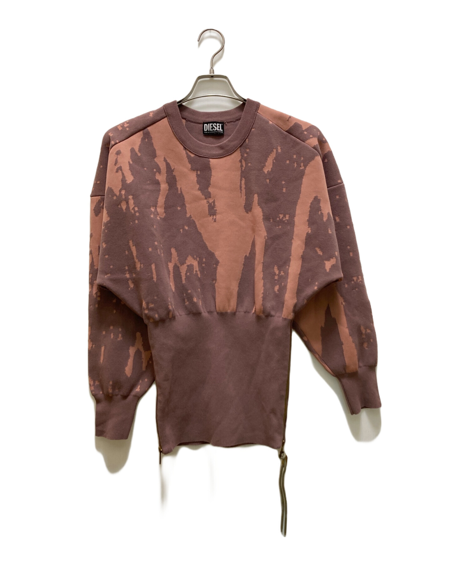 DIESEL ディーゼル スウェット レディース 【古着】【中古】 中古・古着通販】DIESEL (ディーゼル) スウェット ピンク サイズ:S