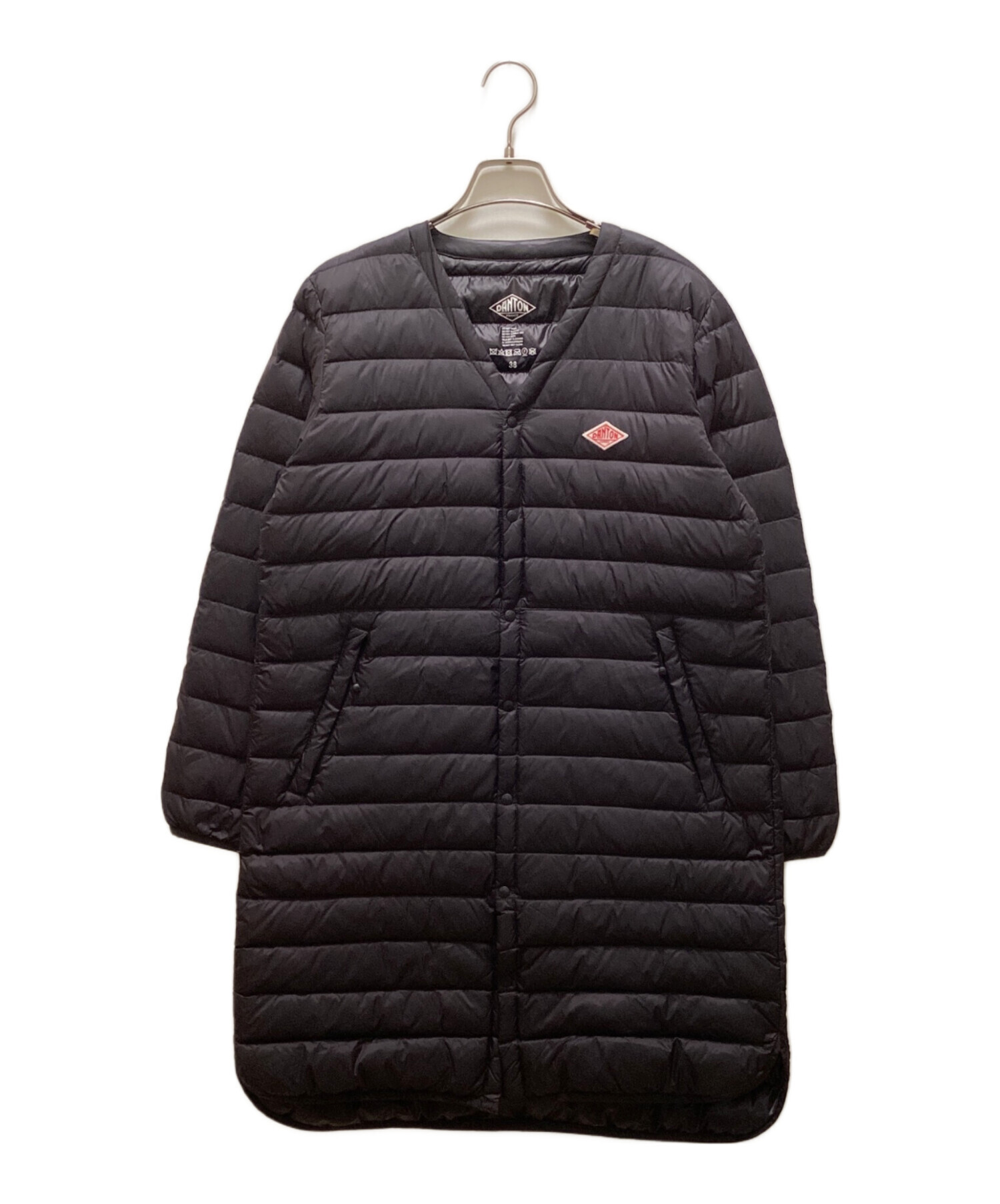 中古・古着通販】DANTON (ダントン) ダウンコート ブラック サイズ:38