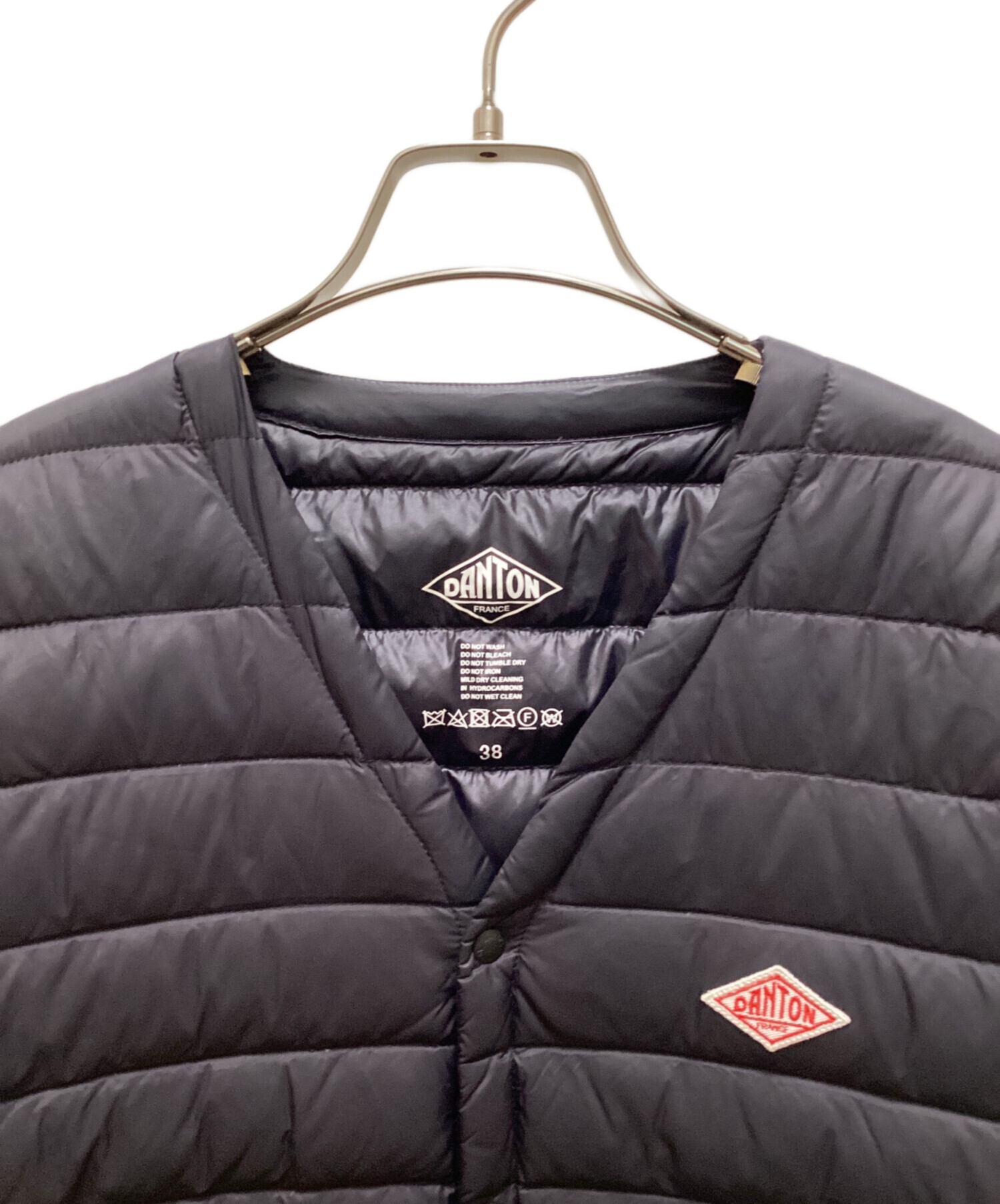 中古・古着通販】DANTON (ダントン) ダウンコート ブラック サイズ:38