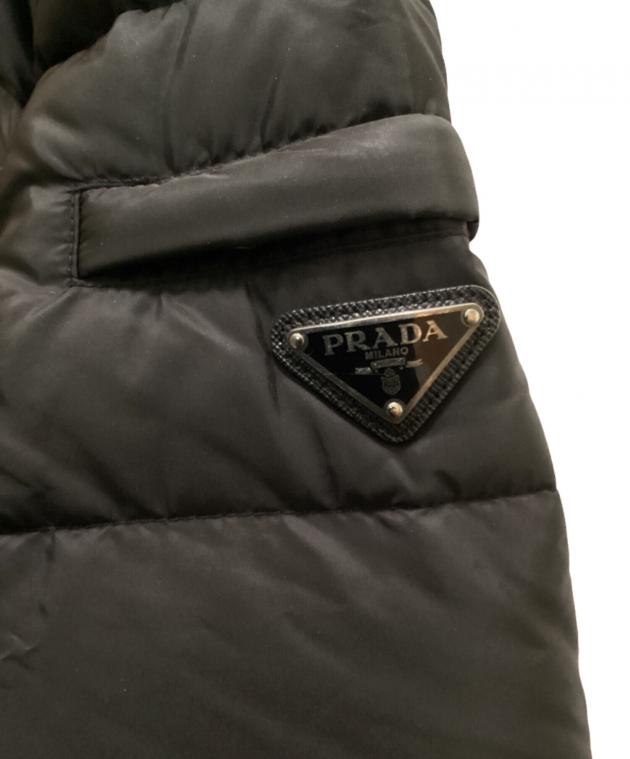 中古・古着通販】PRADA (プラダ) トライアングルロゴプレート ダウン
