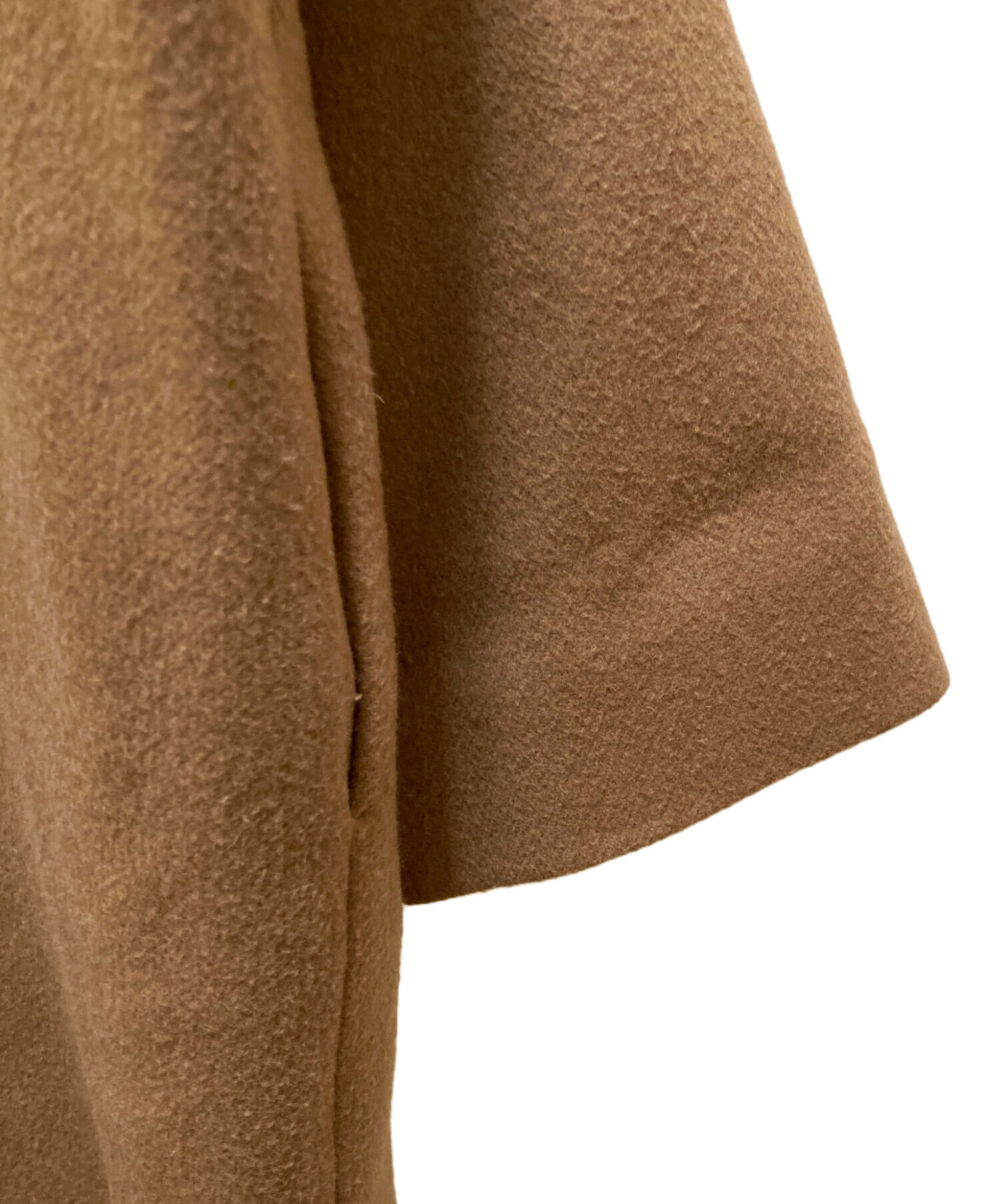 美品✨AP STUDIO　ノーカラー　オーバーサイズ　ラムコート　ブラウン 美品✨AP STUDIO ノーカラー オーバーサイズ ラムコート ブラウン