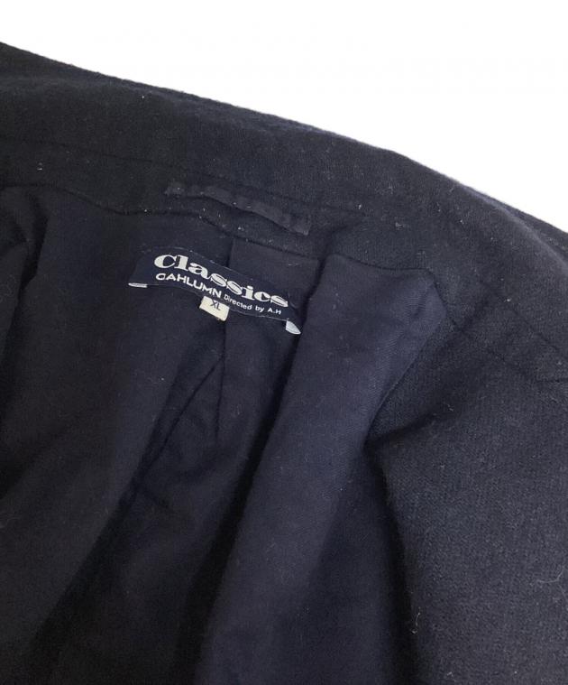 中古・古着通販】CAHLUMN (カウラム) 2Bジャケット ネイビー サイズ:XL