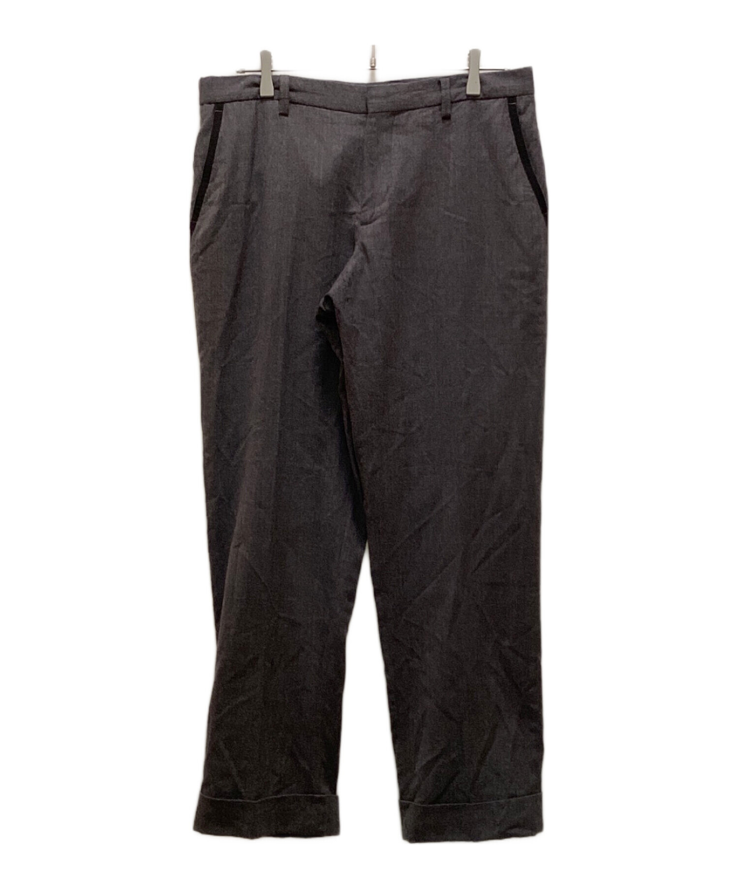 中古・古着通販】ETRO (エトロ) スラックス グレー サイズ:50