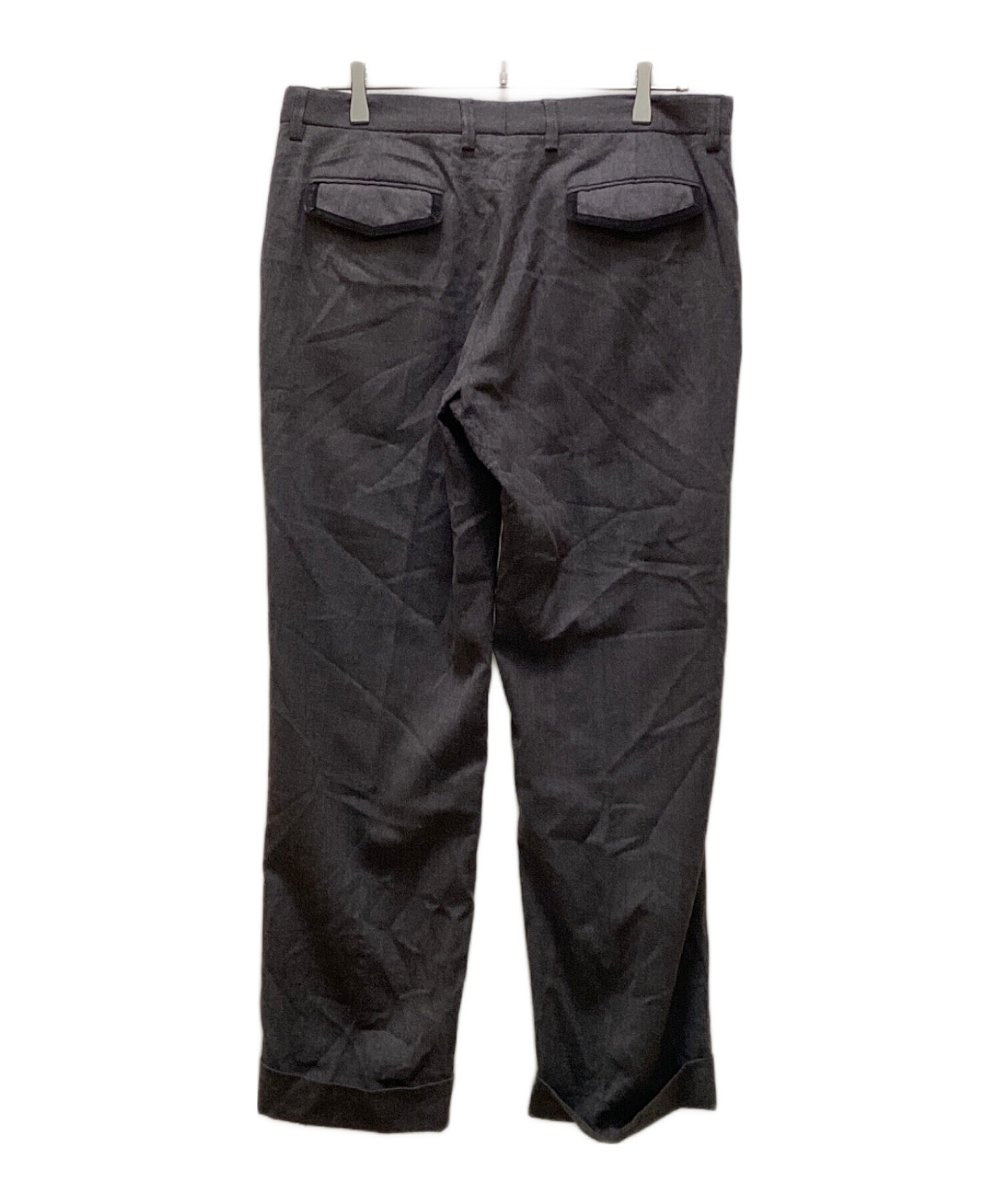中古・古着通販】ETRO (エトロ) スラックス グレー サイズ:50