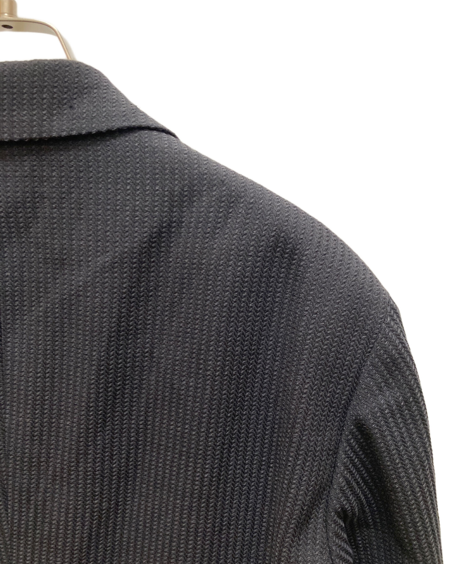 ARMANI COLLEZIONI ベロア 総柄 2Bテーラードジャケット 48 ARMANI COLLEZIONI ベロア 総柄 2Bテーラードジャケット 48 - メルカリ