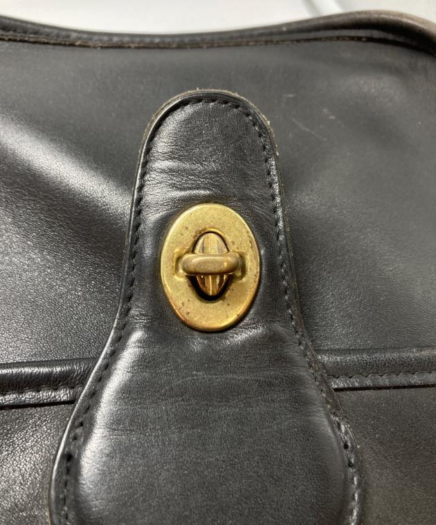 中古・古着通販】COACH (コーチ) 2WAYレザービジネスバック ブラック
