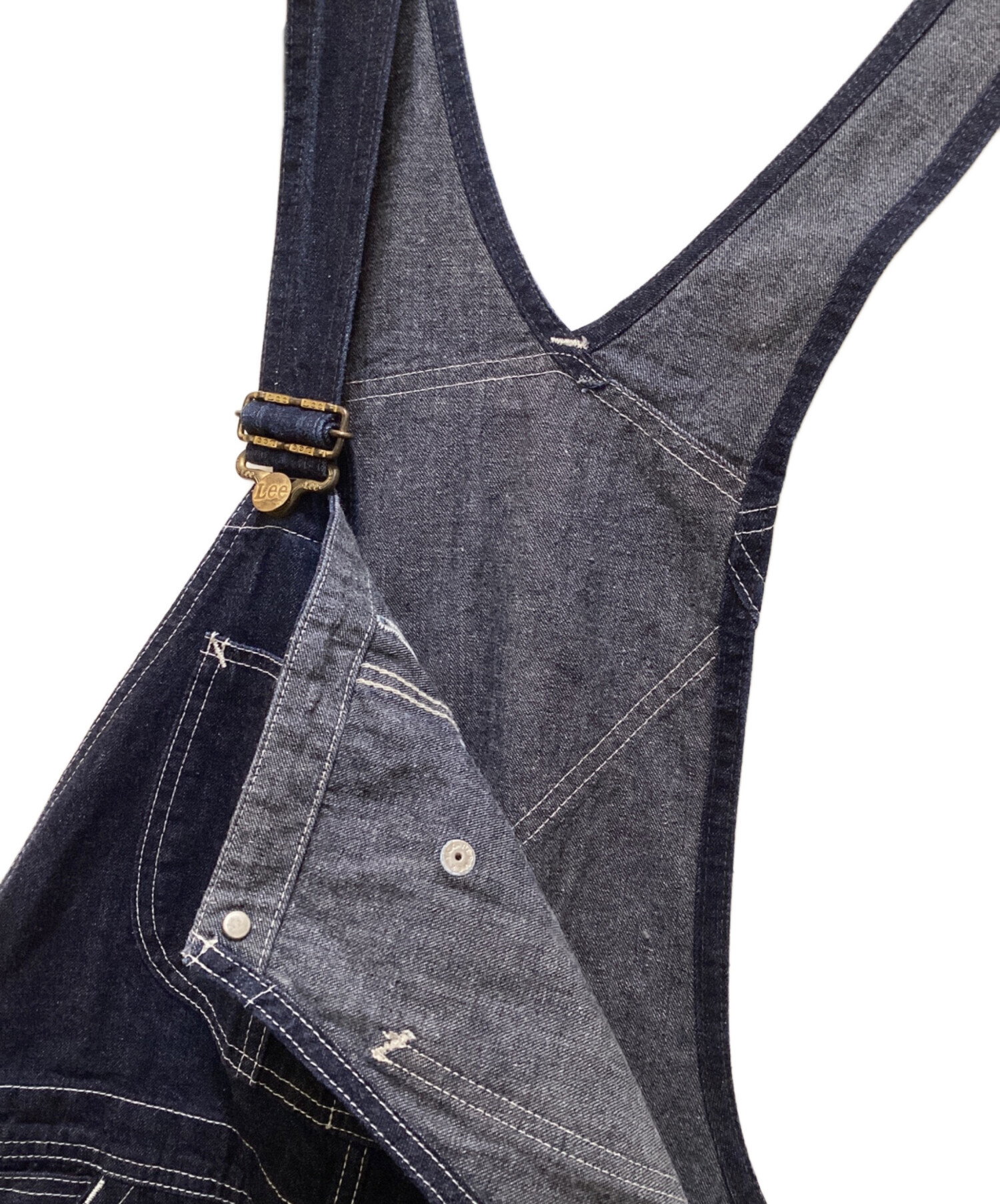 中古・古着通販】LEE (リー) DUNGAREESオーバーオールパンツ