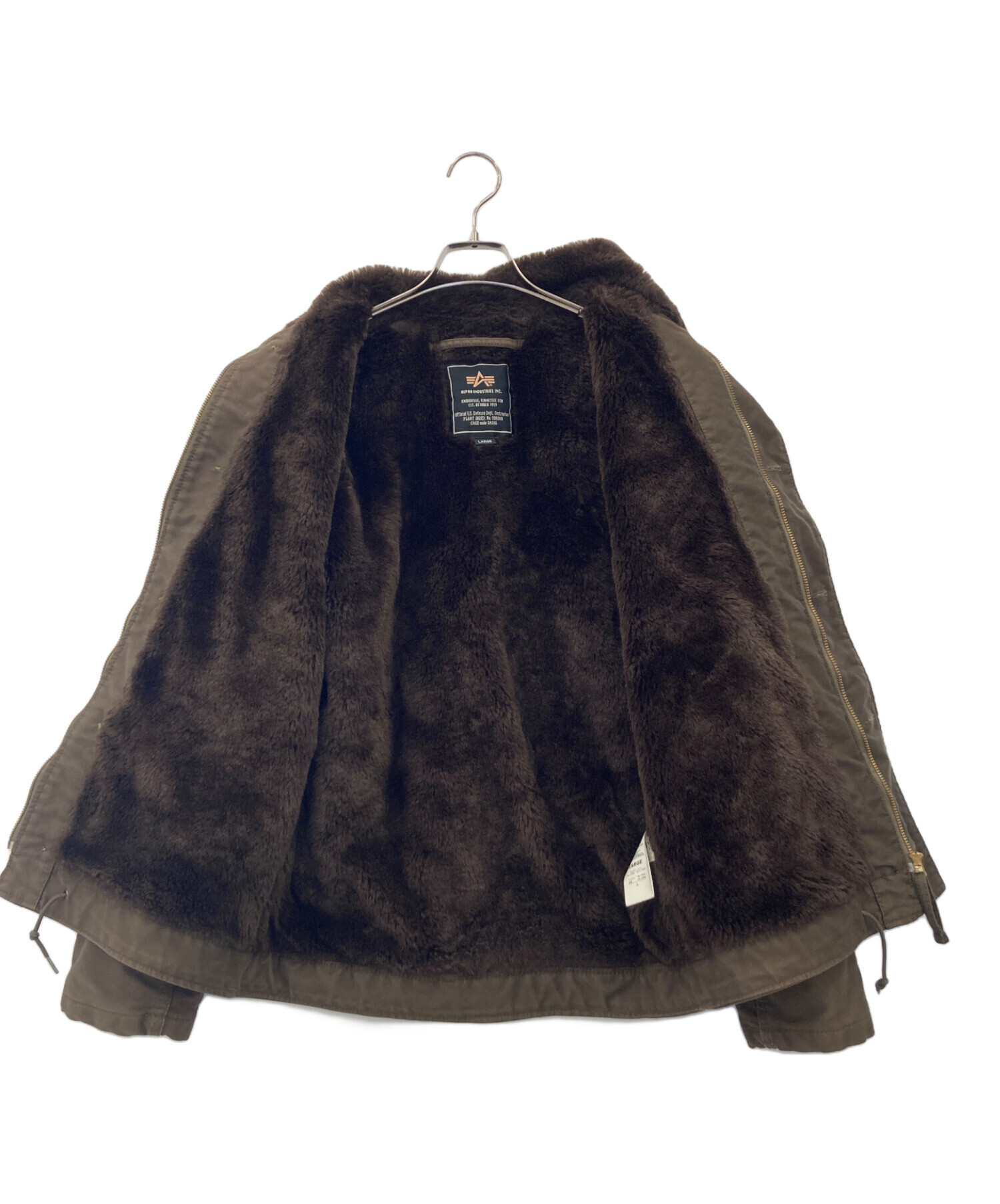 中古・古着通販】ALPHA (アルファ) N-1 デッキジャケット カーキ