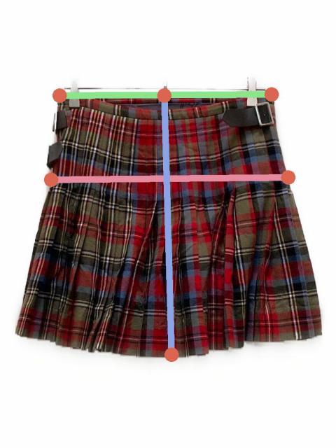 【新品未使用】ヴィヴィアンウエストウッドレッドレーベル　チェックスカート 中古・古着通販】Vivienne Westwood RED LABEL (ヴィヴィアンウエスト