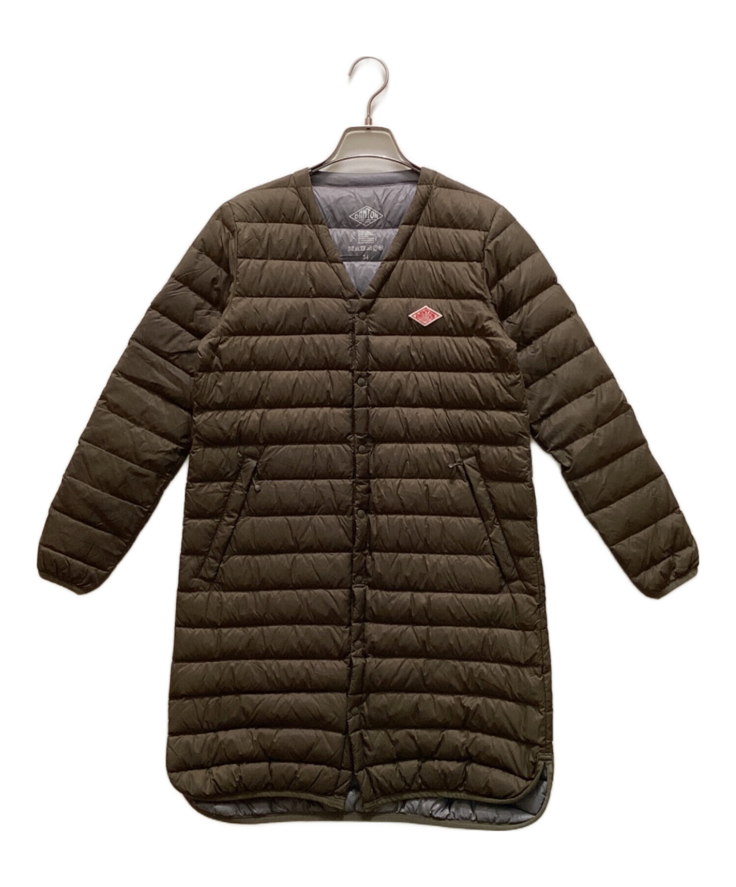 中古・古着通販】DANTON (ダントン) インナーダウンロング グリーン