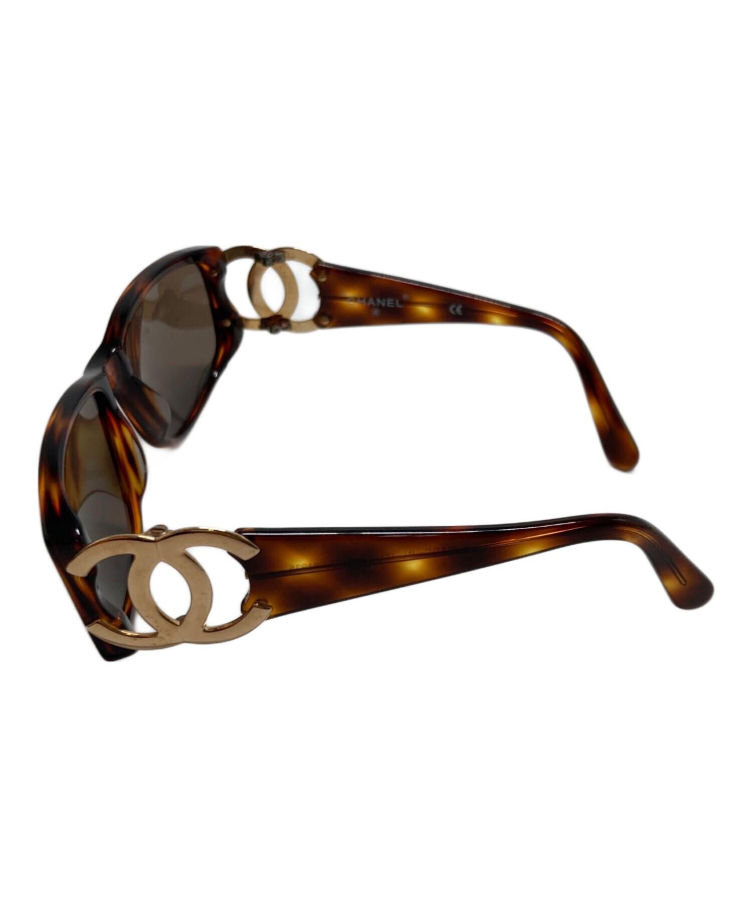 中古・古着通販】CHANEL (シャネル) ココマークテンプル サングラス