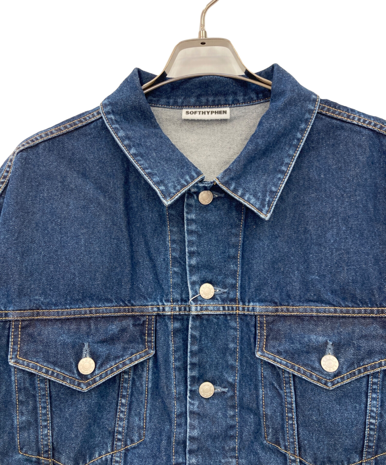 SOFTHYPHEN デニムジャケット 04 中古・古着通販】SOFTHYPHEN (ソフトハイフン) デニムジャケット