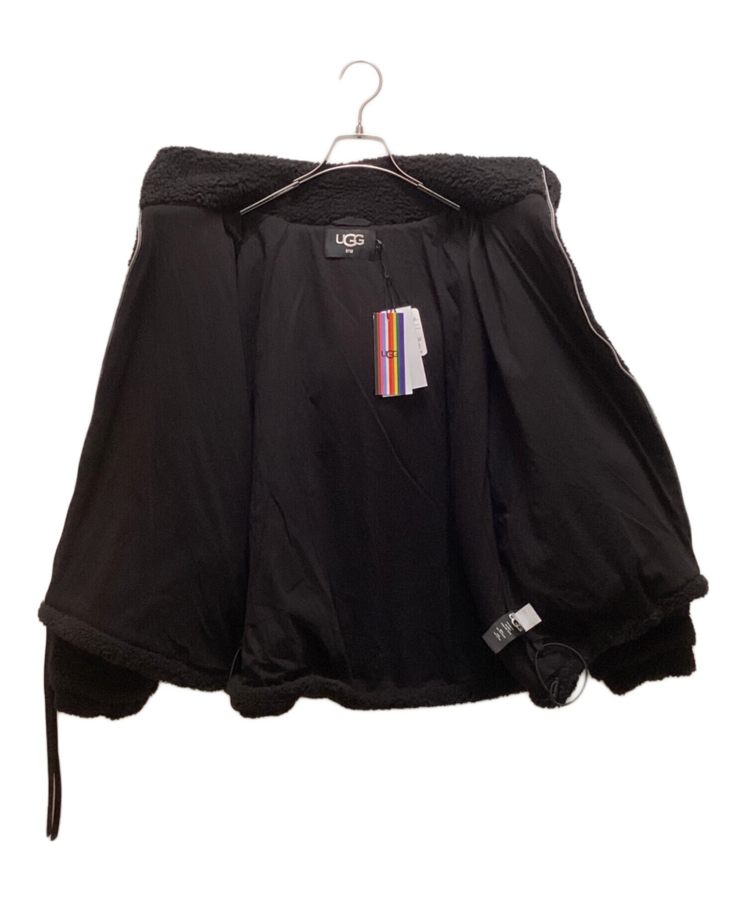 中古・古着通販】UGG (アグ) Olympia Jacket ブラック サイズ:S/M 未 