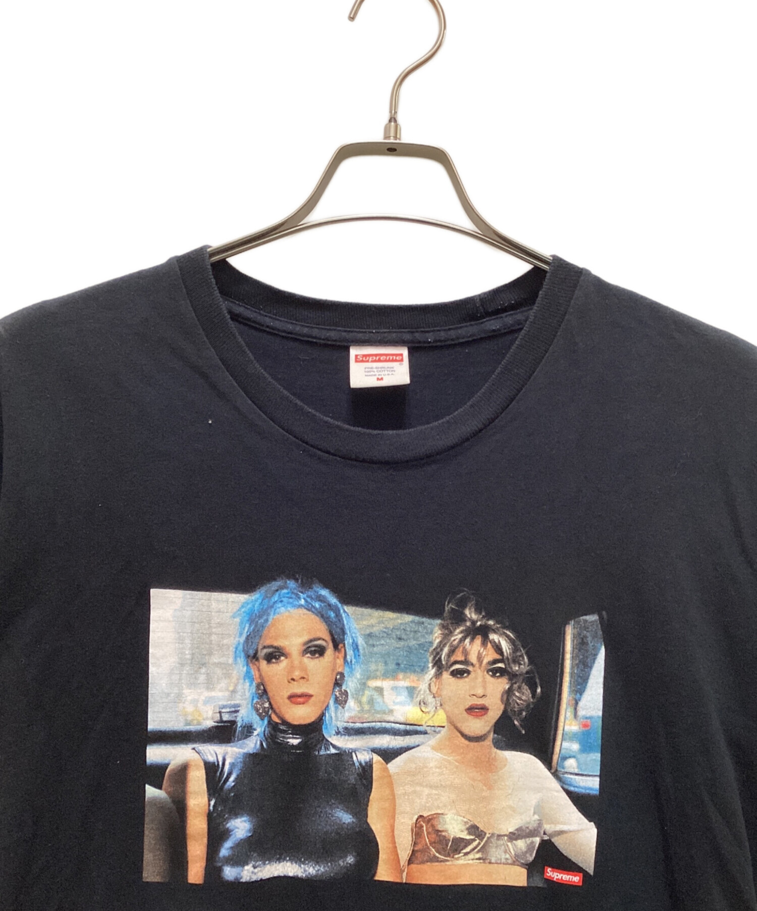 中古・古着通販】SUPREME (シュプリーム) プリントTシャツ ブラック