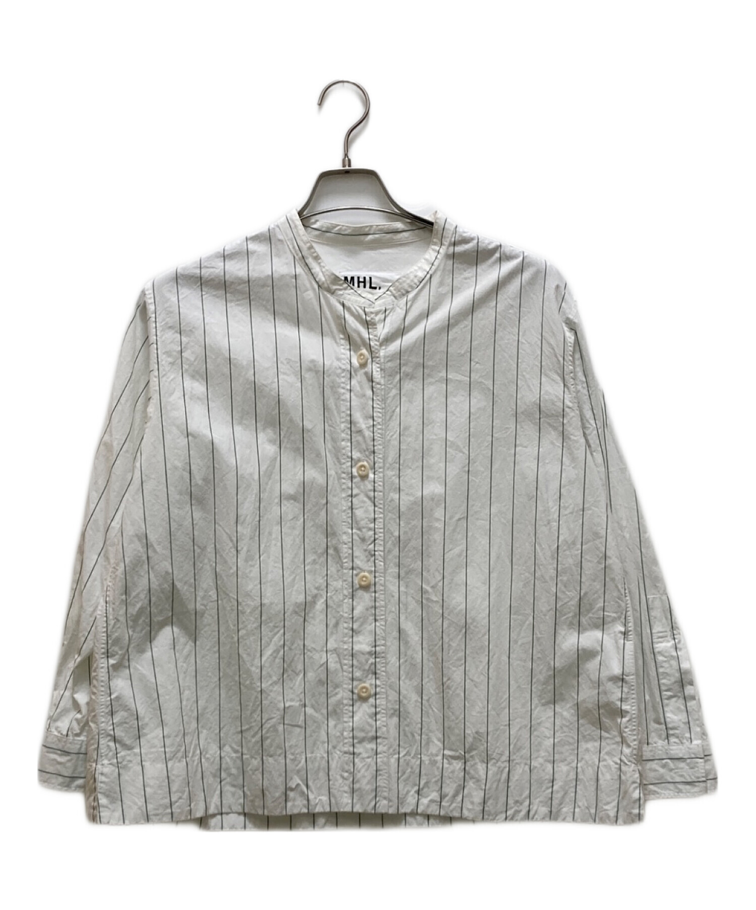 中古・古着通販】MHL (エムエイチエル) WORKWEAR STRIPE COTTON 