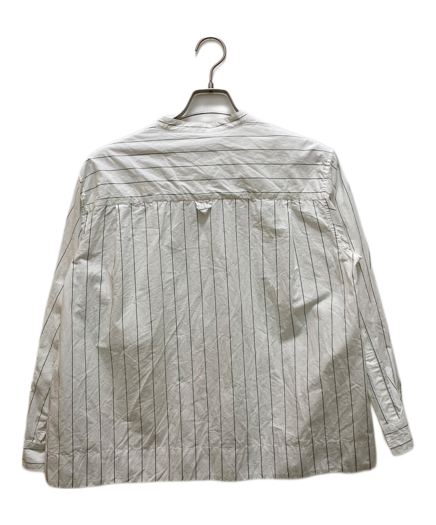 中古・古着通販】MHL (エムエイチエル) WORKWEAR STRIPE COTTON 