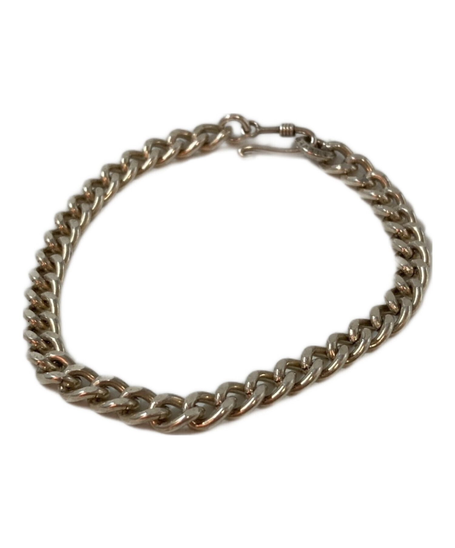 中古・古着通販】ZOCALO (ソカロ) 喜平チェーンブレスレット シルバー
