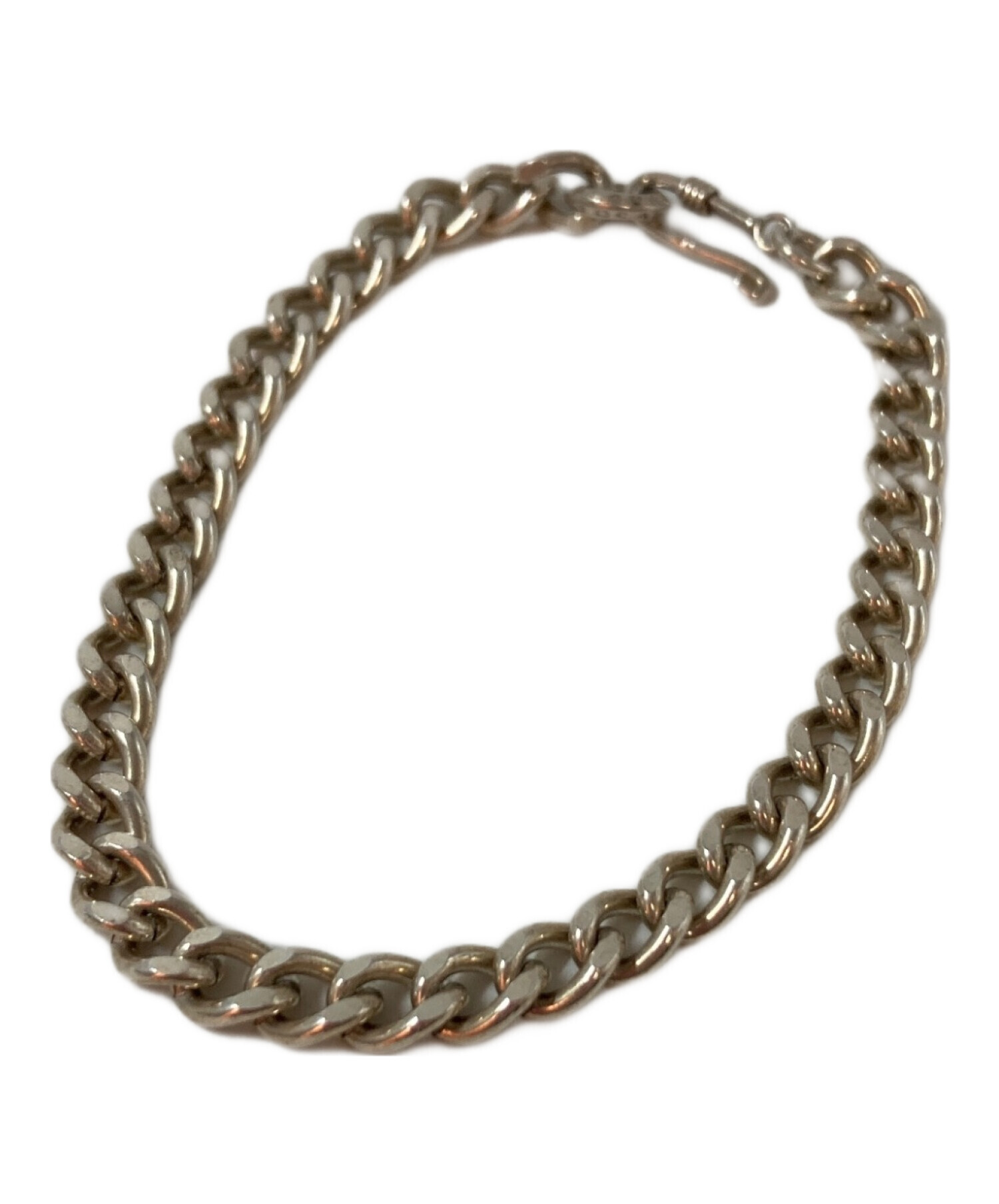 中古・古着通販】ZOCALO (ソカロ) 喜平チェーンブレスレット シルバー