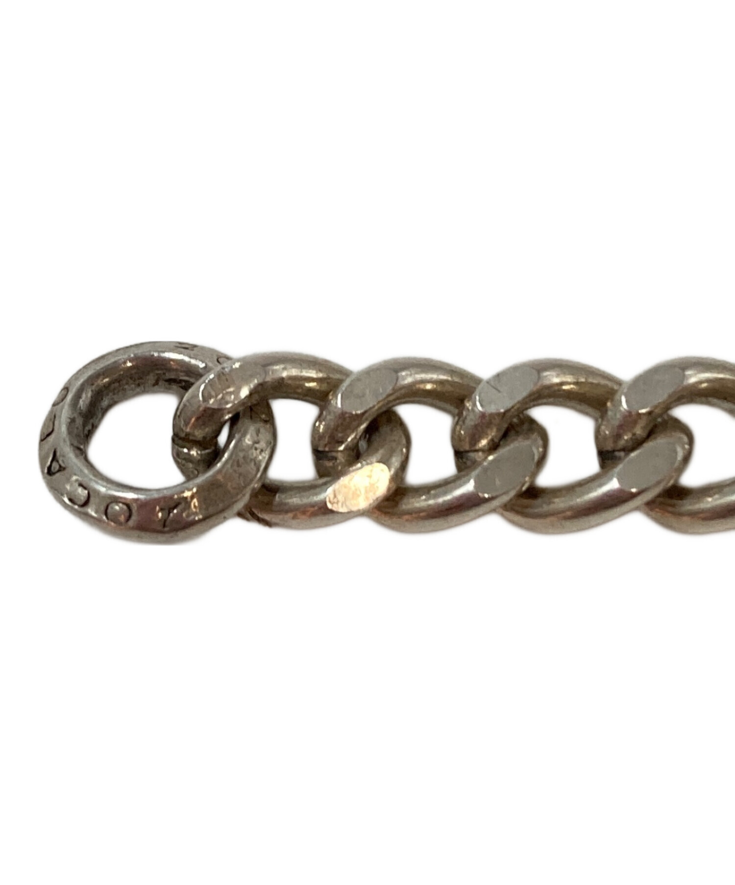 中古・古着通販】ZOCALO (ソカロ) 喜平チェーンブレスレット シルバー