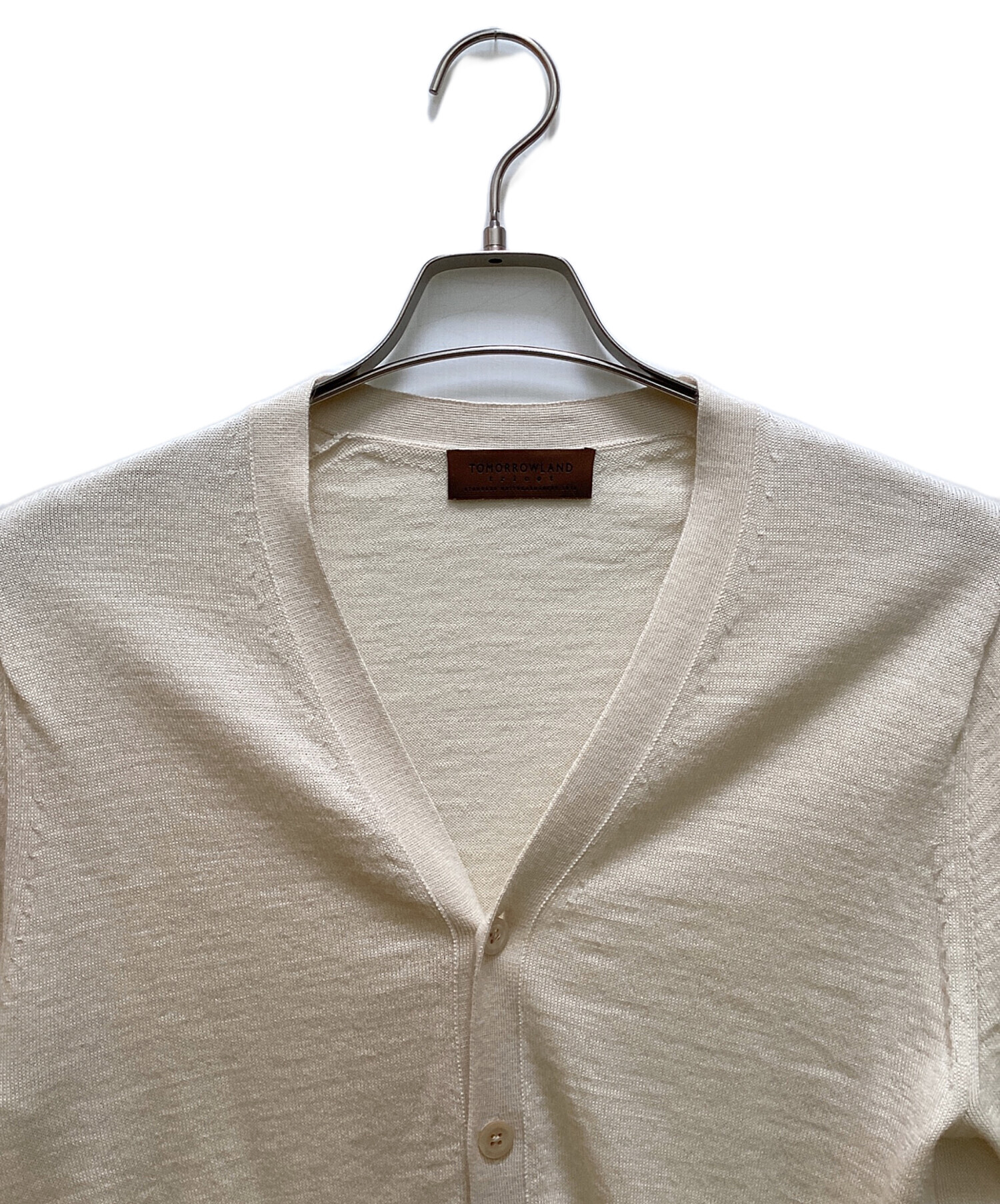 TOMORROWLAND tricot カーディガン ベージュ 中古・古着通販】TOMORROW LAND tricot (トゥモローランド トリコ