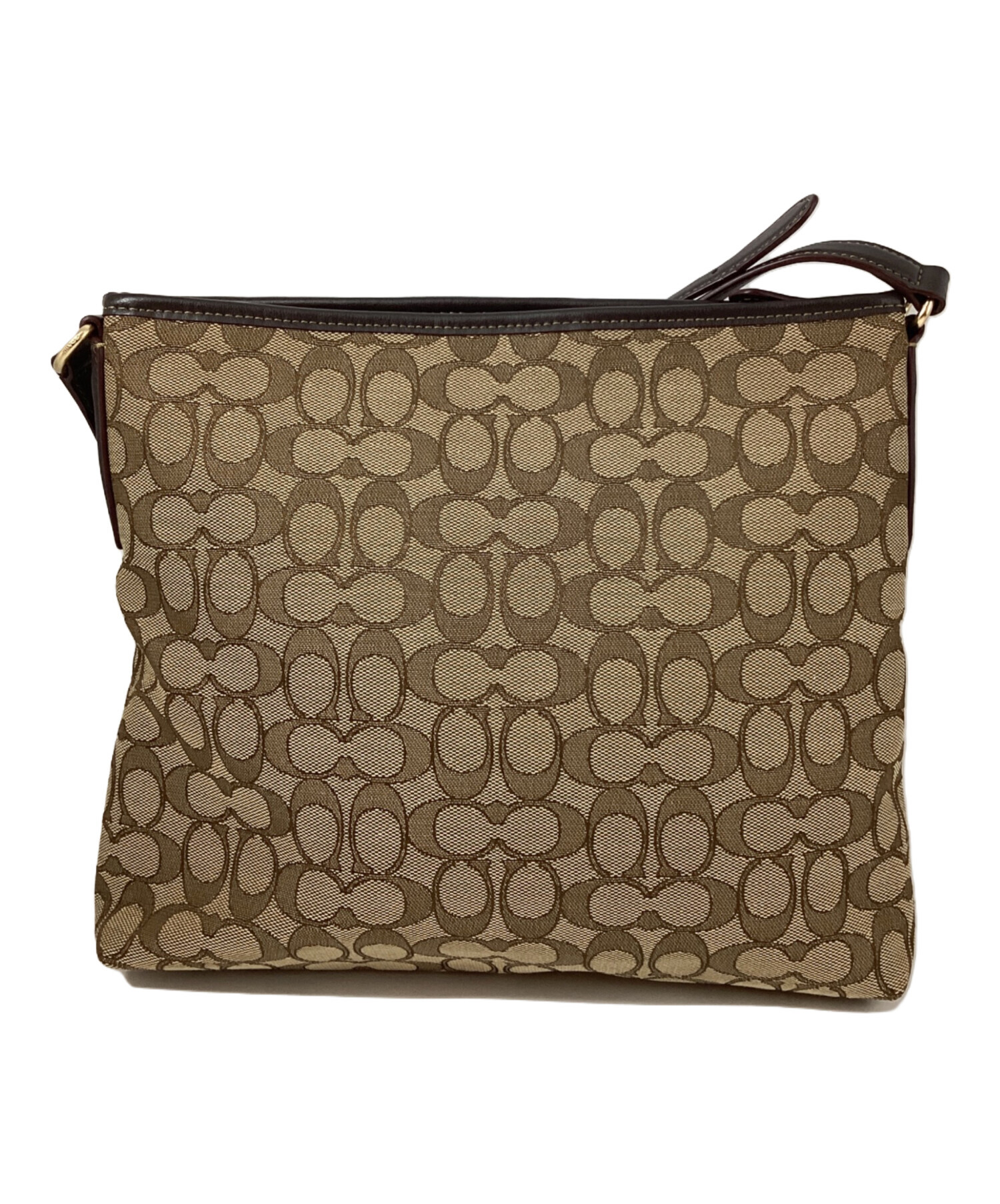 中古・古着通販】COACH (コーチ) シグネチャーショルダーバッグ