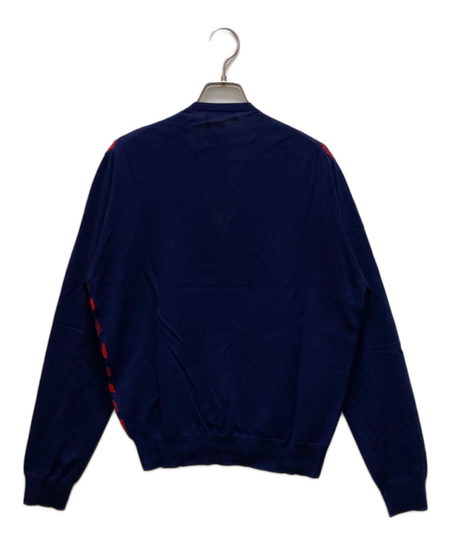 中古・古着通販】PRADA (プラダ) ジオメトリック Vネック セーター