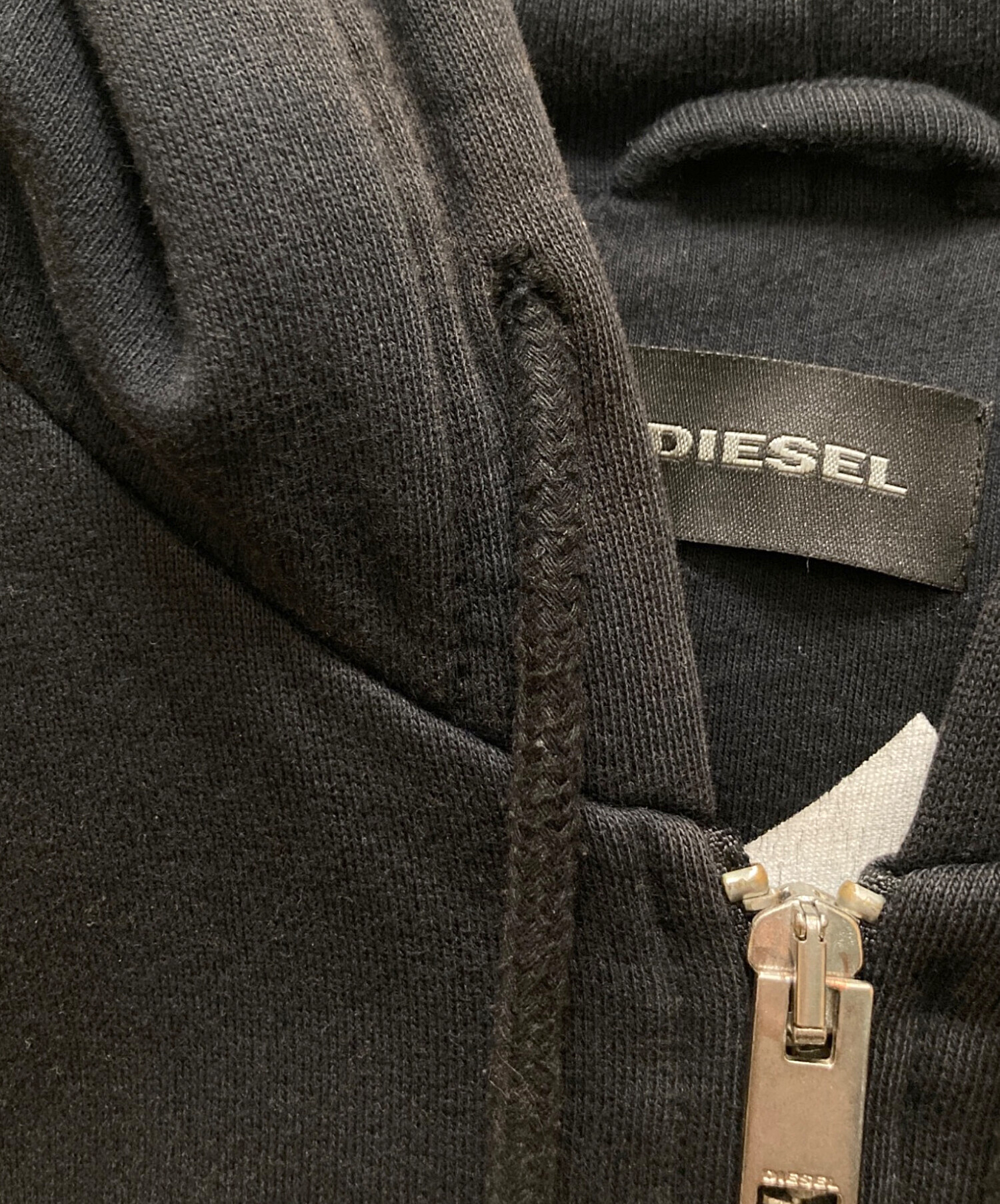 中古・古着通販】DIESEL (ディーゼル) ラムレザースリーブジップ