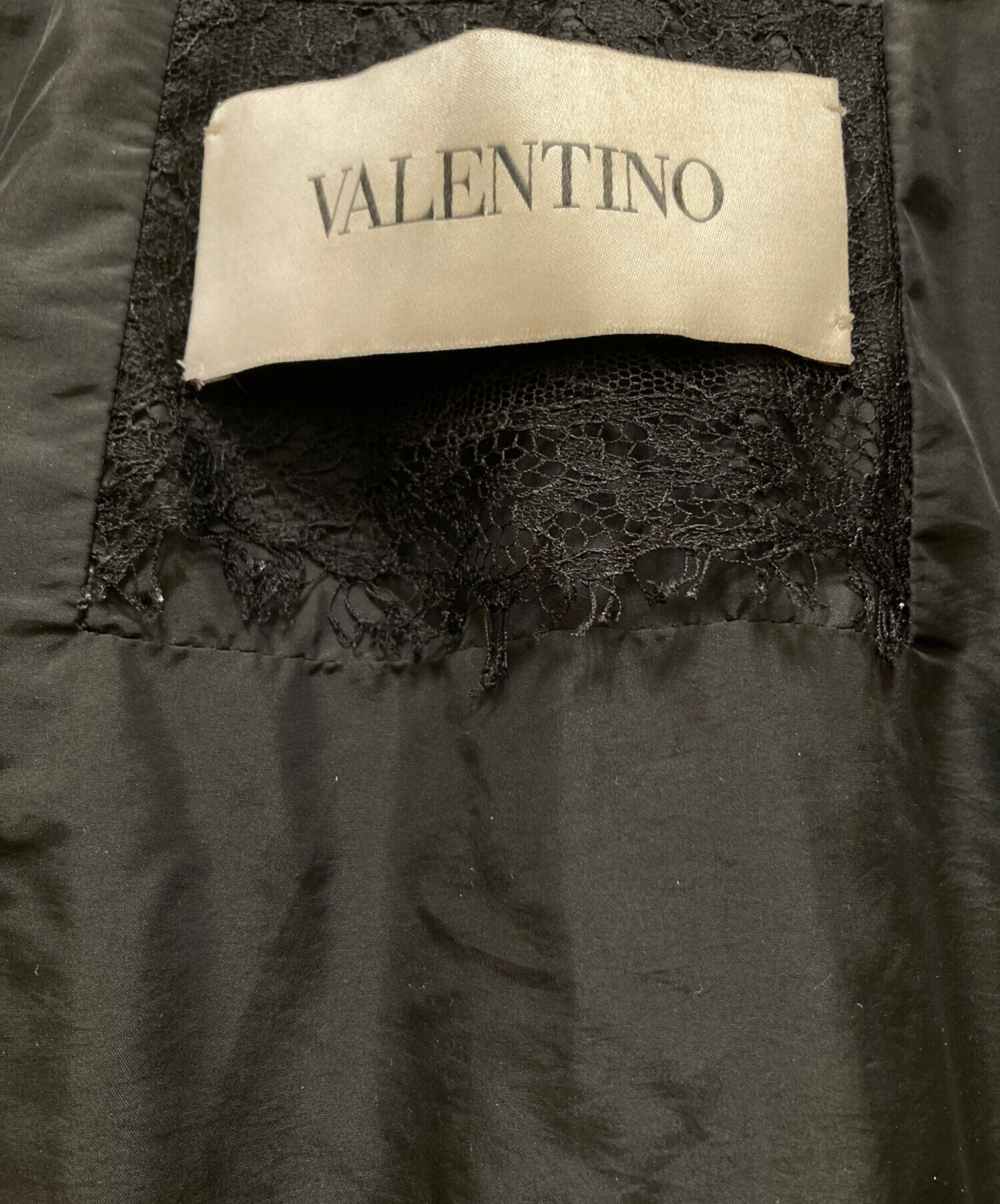 中古・古着通販】VALENTINO (ヴァレンティノ) ミンクファーフリル