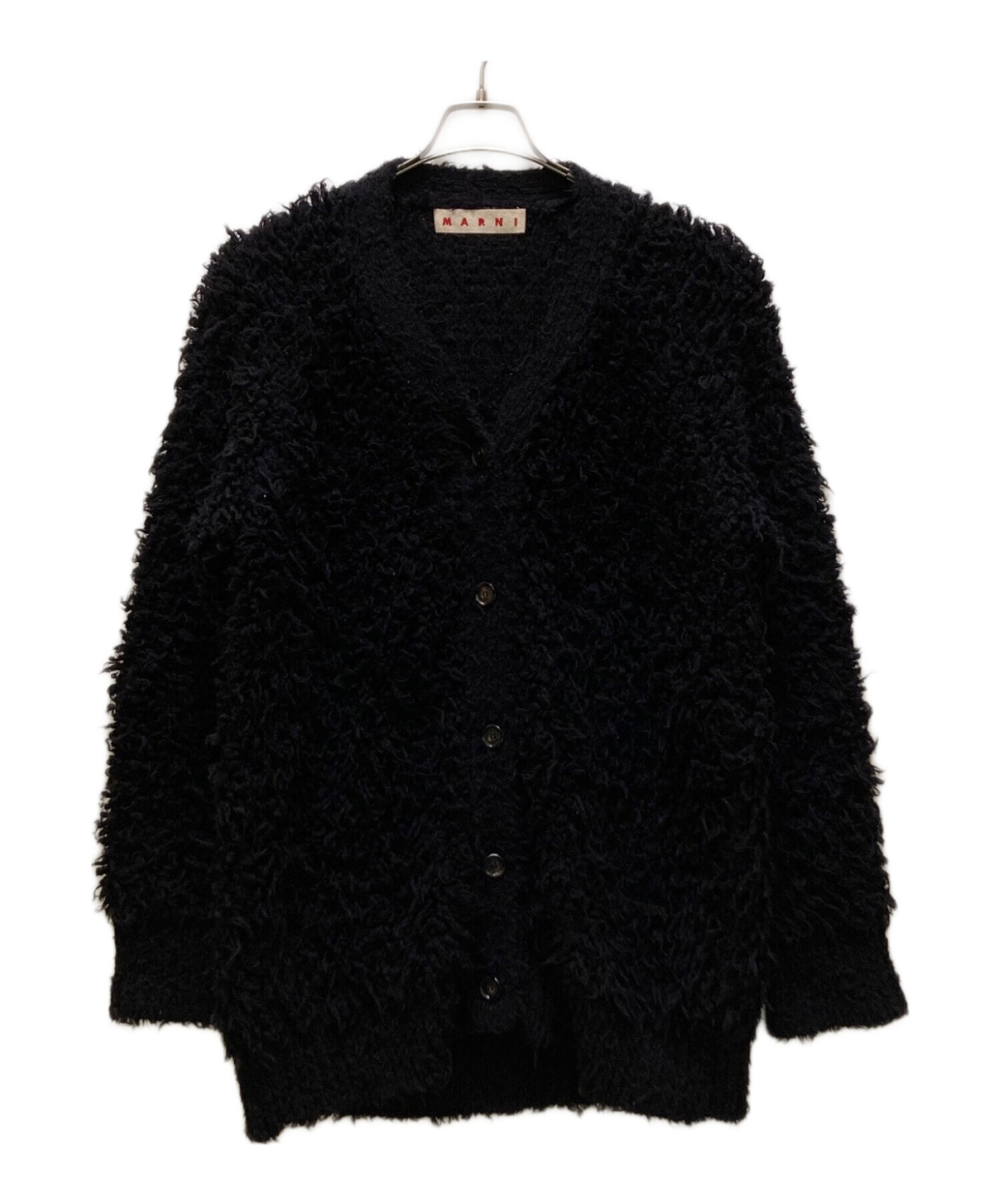 MARNI マルニニットM ブラウン100％バージンウール MARNI マルニ ニット M ブラウン 100％ MARNI マルニ カーディガン バージンウール