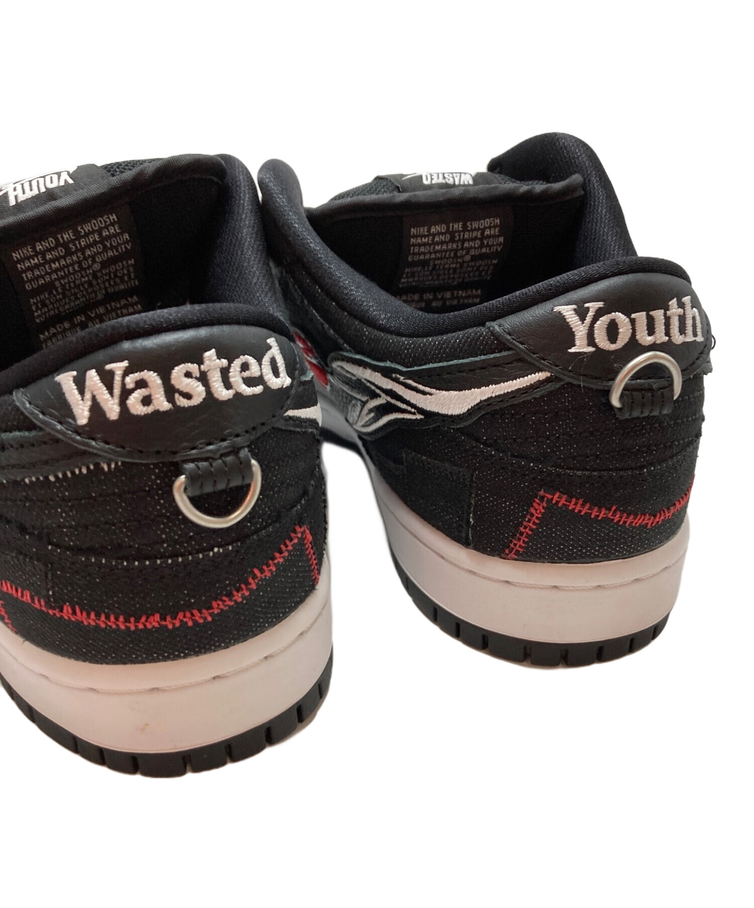 WastedYouth×NikeSBDunkLowBlackDenimVERDY 中古・古着通販】NIKE SB (ナイキエスビー) WASTED YOUTH (ウェイ