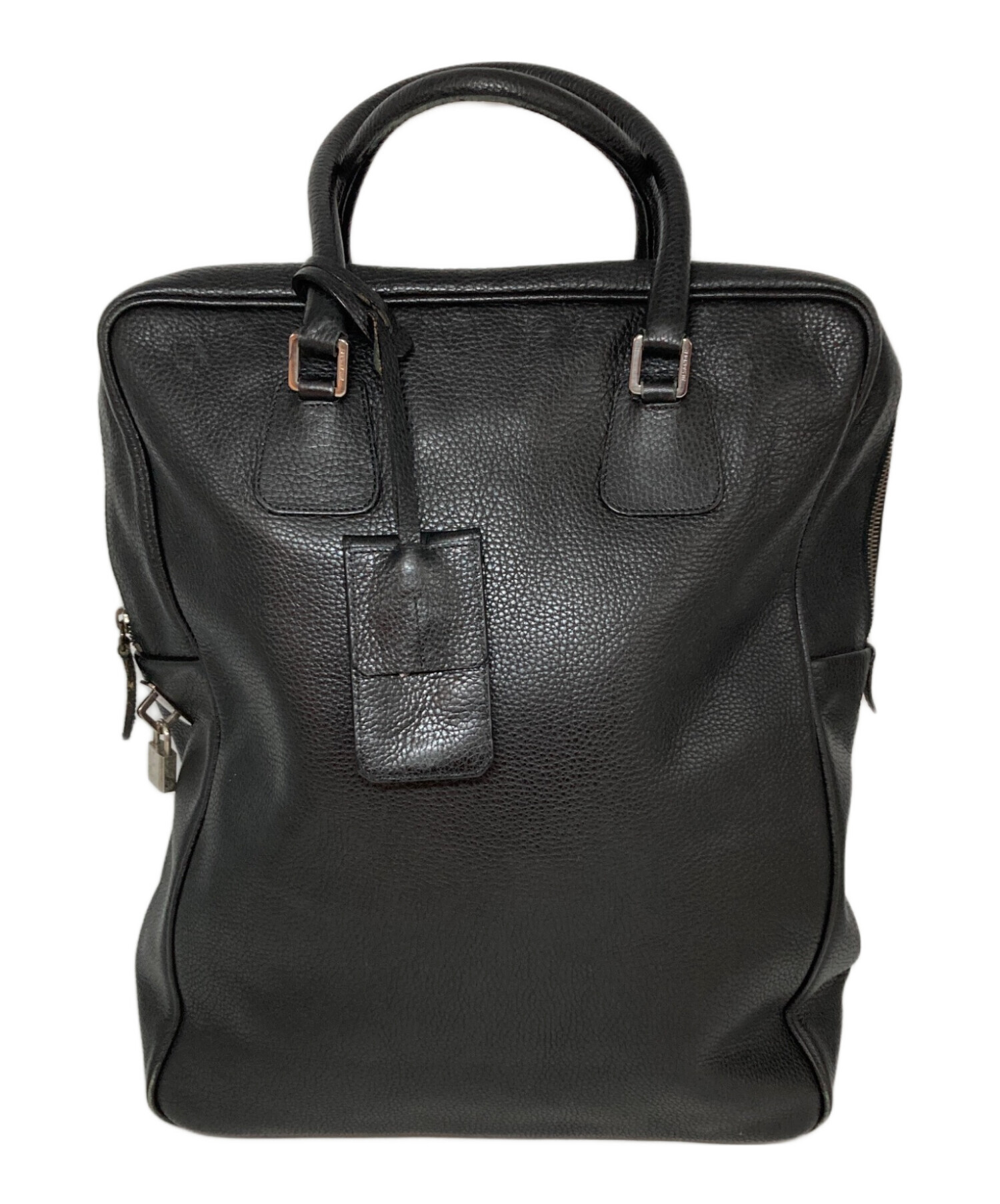 ジルサンダー   J08WD0040P5711744 レザーハンドバッグ 中古 BS99 中古・古着通販】JIL SANDER (ジルサンダー) レザーハンドバッグ