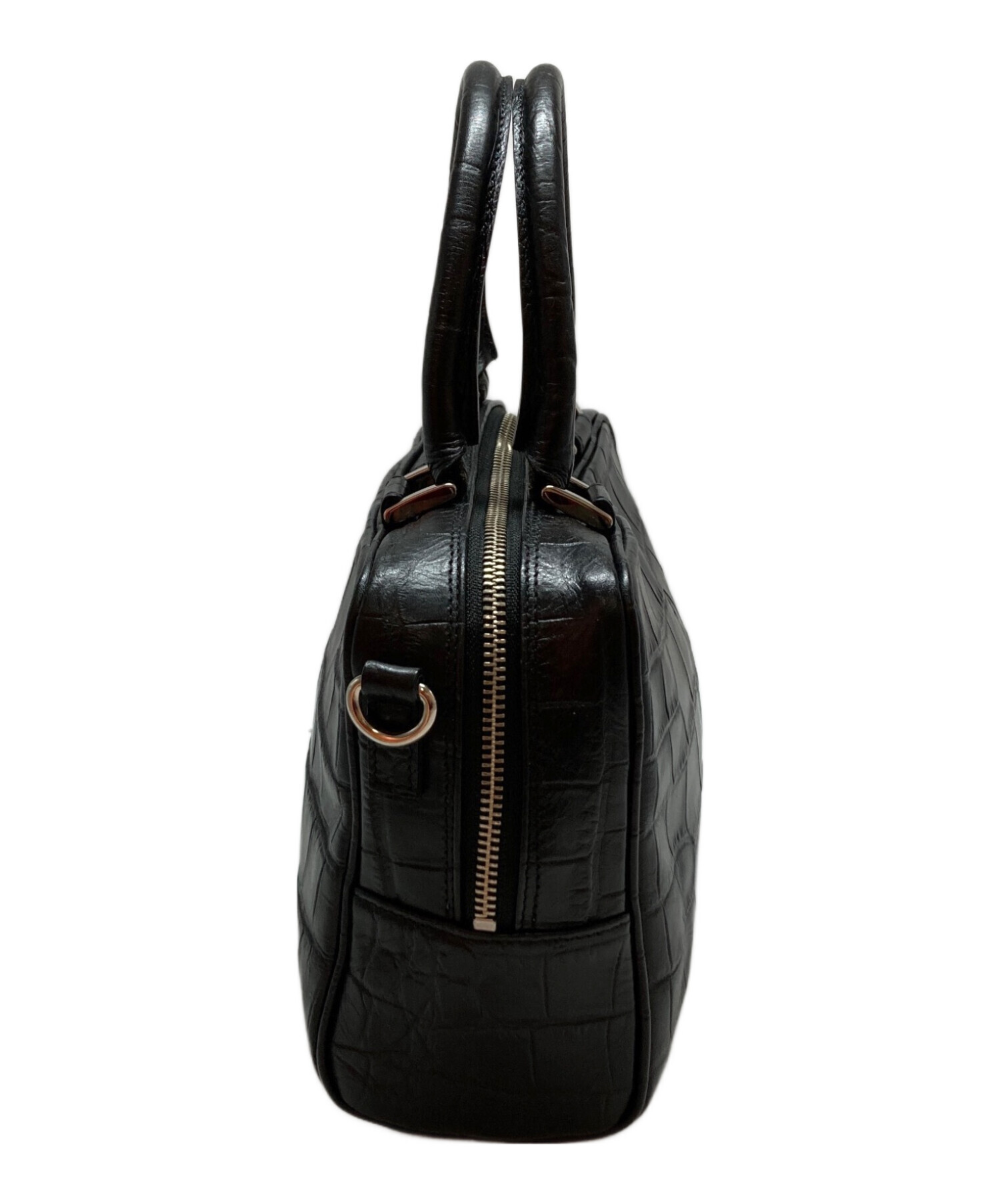 中古・古着通販】Bajolugo (バジョルゴ) 型押し2WAYショルダーバッグ