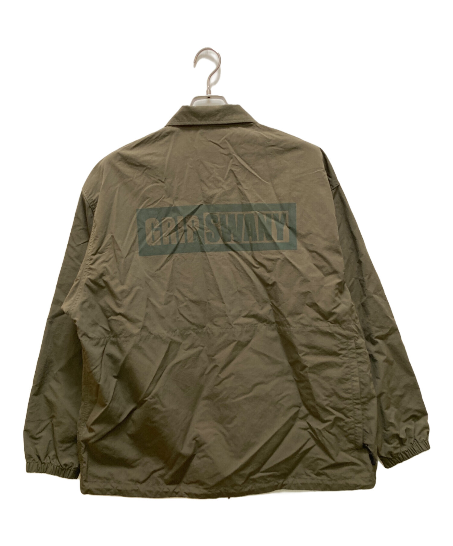 中古・古着通販】GRIP SWANY (グリップスワニー) ロゴプリントコーチ