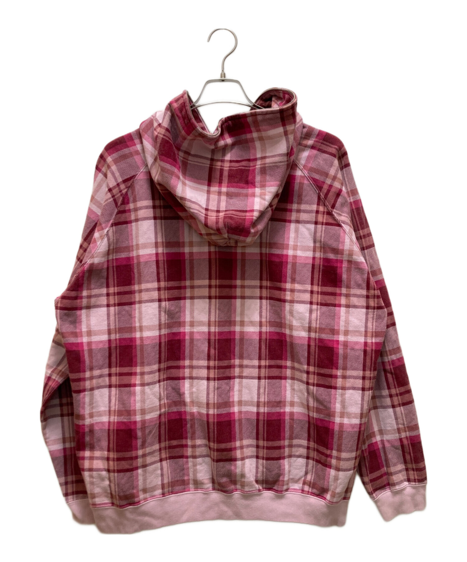 わ*そ様 珍品00s oldgap y2k 激レア ピンク チェック パーカー 中古・古着通販】A BATHING APE (アベイシングエイプ) ダブルジップ