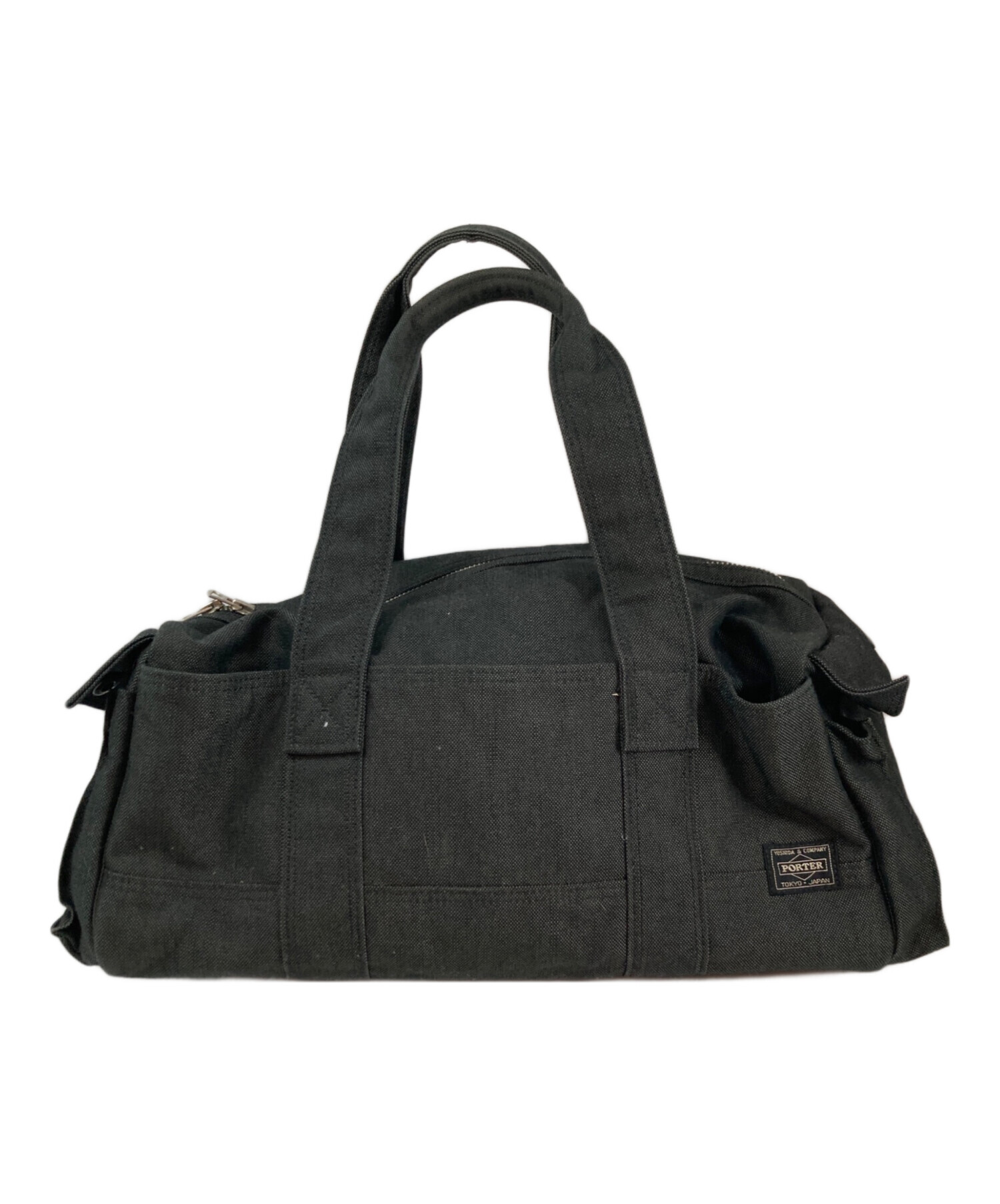 中古・古着通販】PORTER (ポーター) スモーキー ボストンバッグ グレー