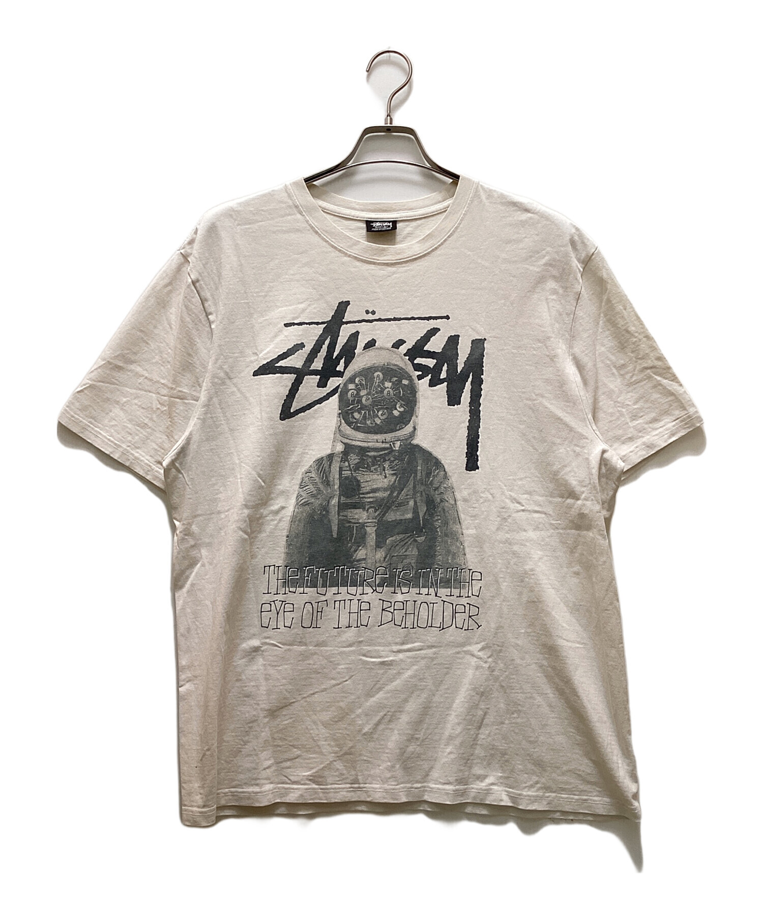 中古・古着通販】stussy (ステューシー) SPACEMAN 8ボールロゴTシャツ