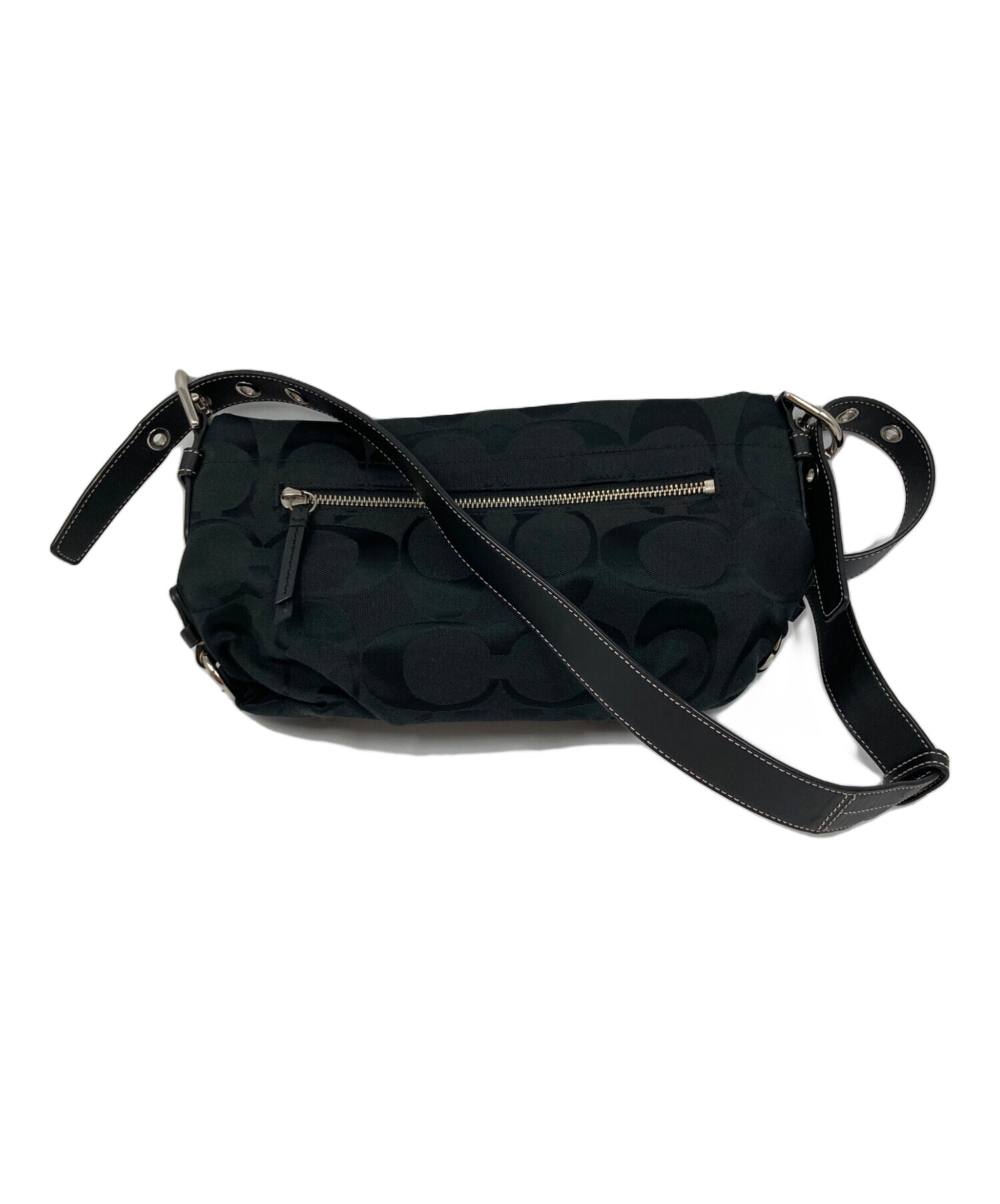 中古・古着通販】COACH (コーチ) ショルダーバッグ ブラック｜ブランド