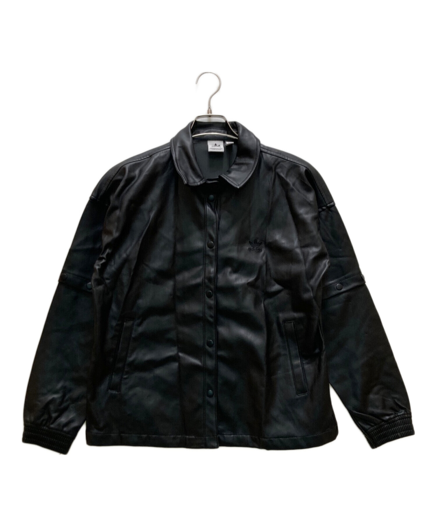 中古・古着通販】adidas (アディダス) レザートラッカージャケット