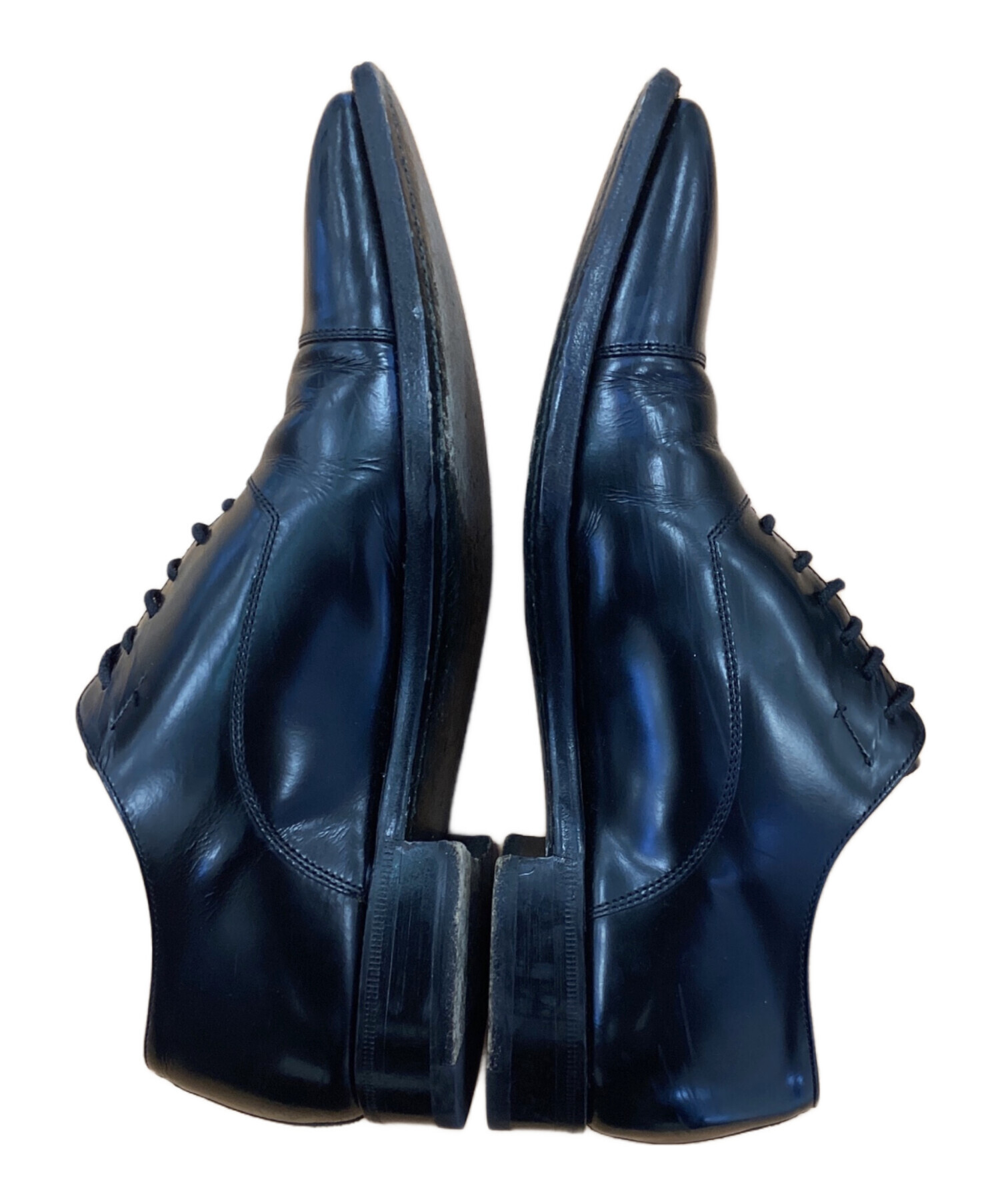 バーバリー　ブラックレーベル　牛革　革靴 中古・古着通販】BURBERRY BLACK LABEL (バーバリーブラックレーベル